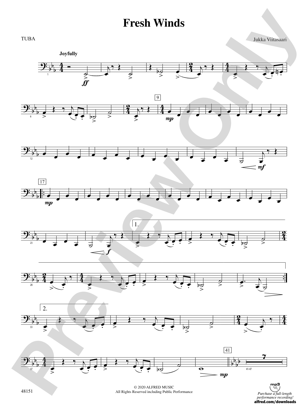 Fresh Winds: Tuba