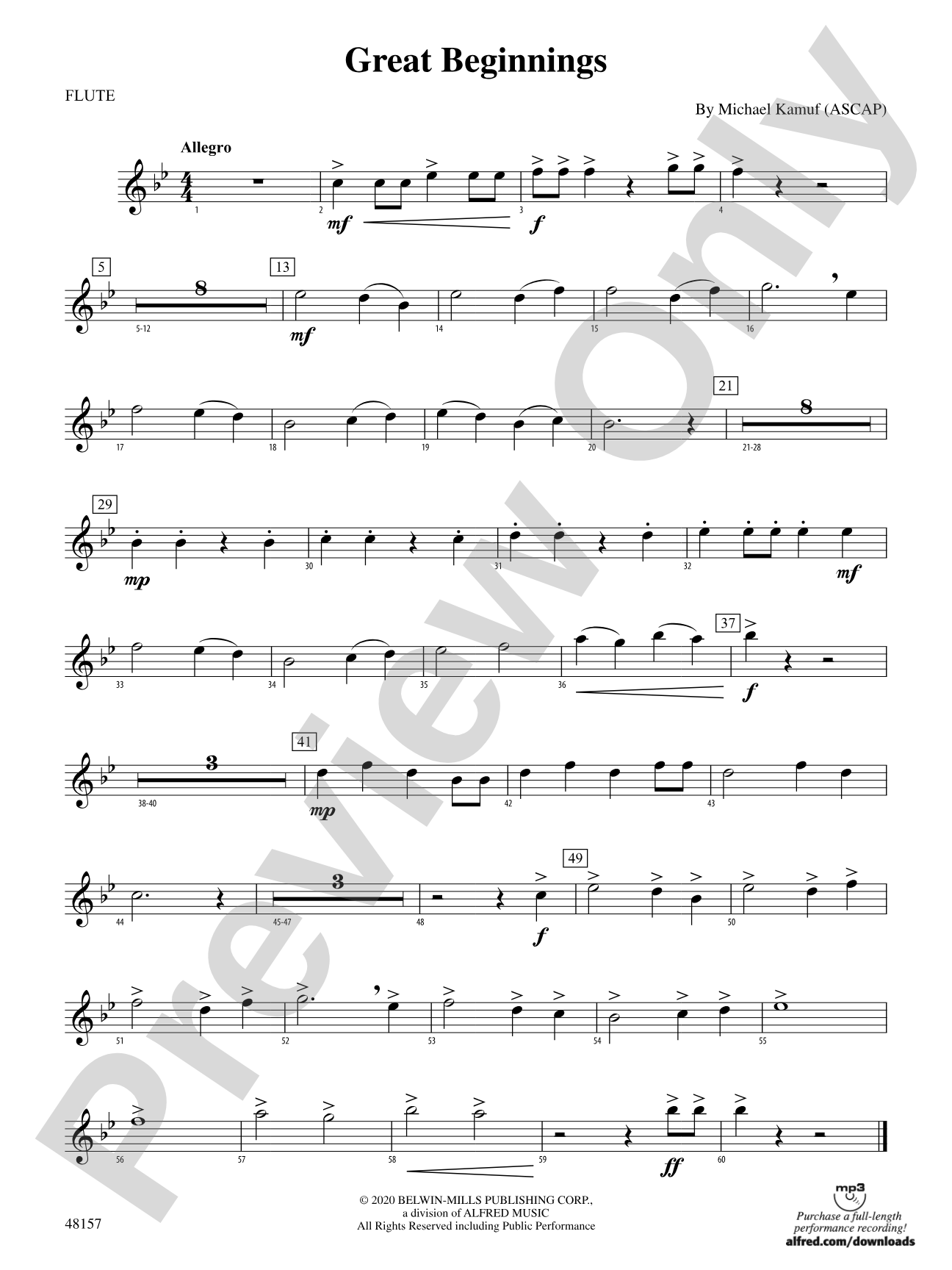 Great Beginnings: Flute