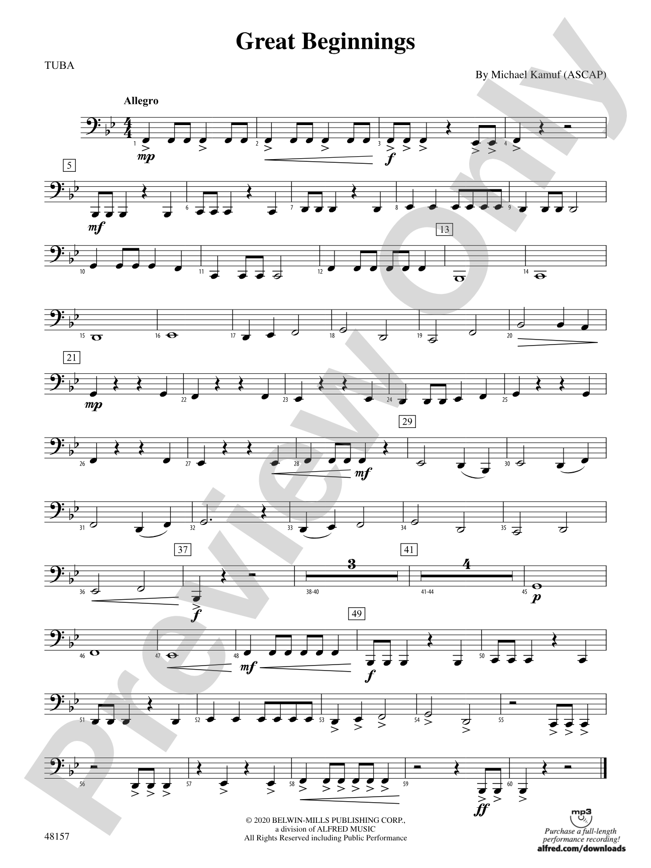 Great Beginnings: Tuba