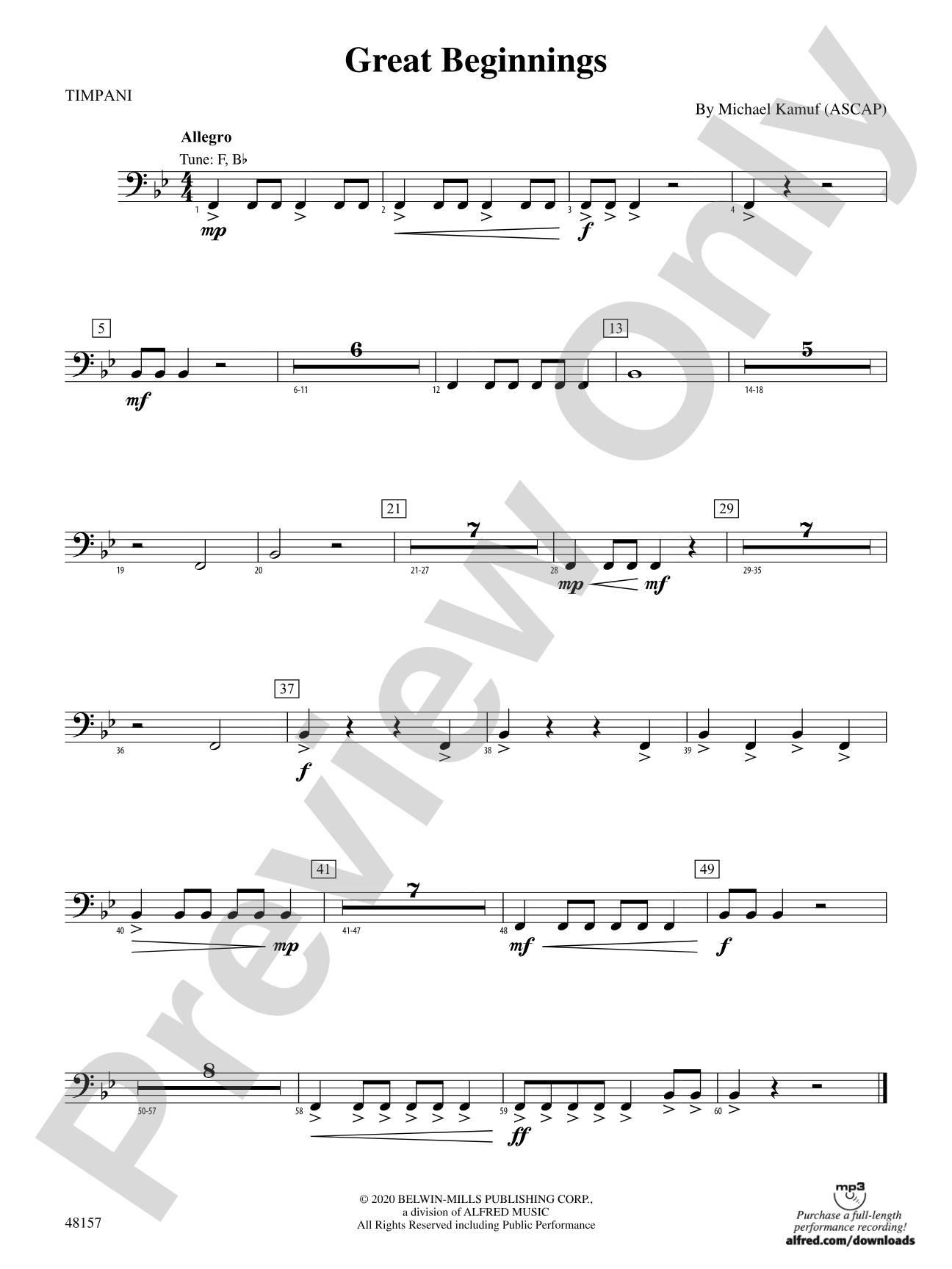 Great Beginnings: Timpani