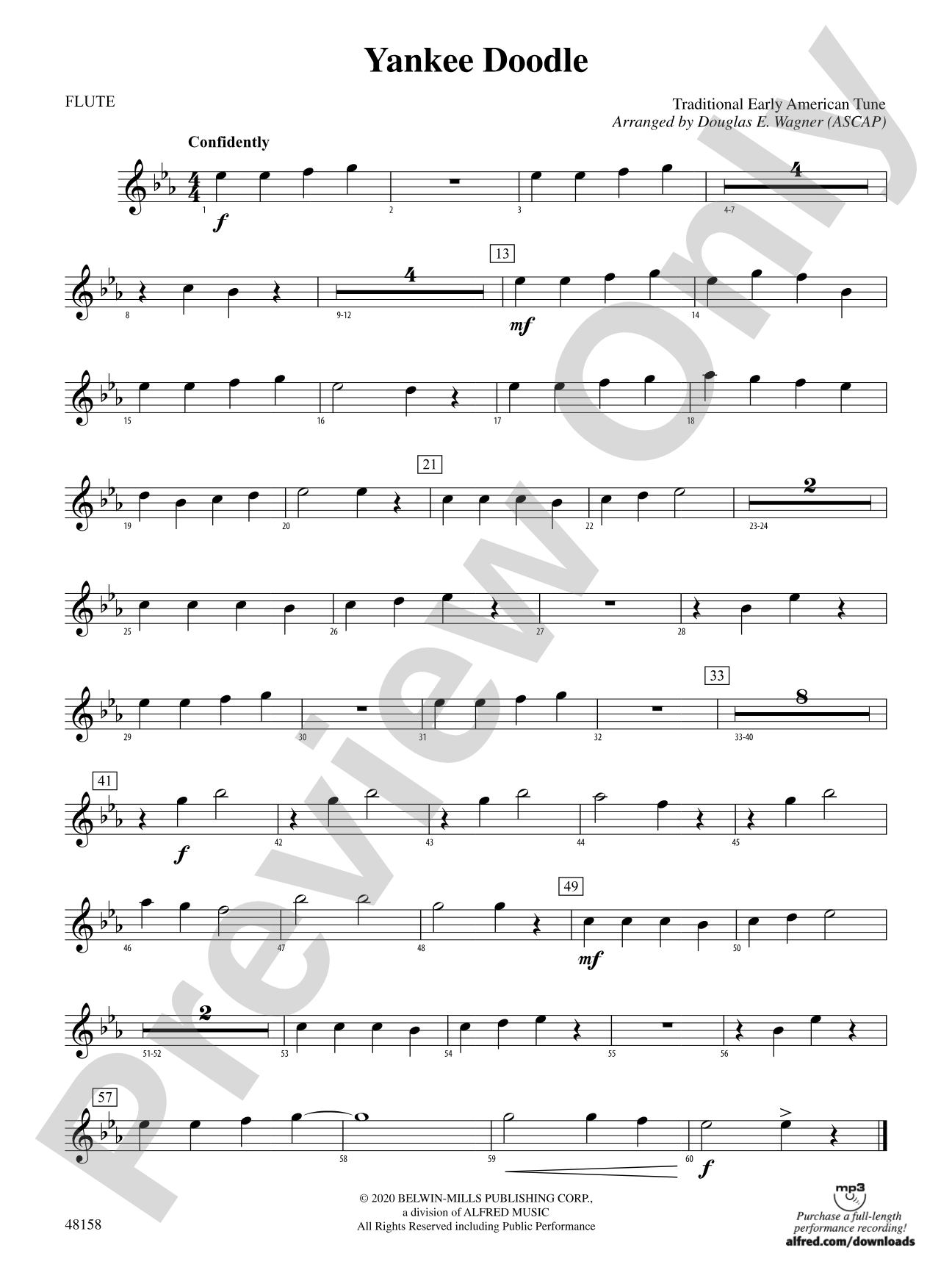 Yankee Doodle: Flute
