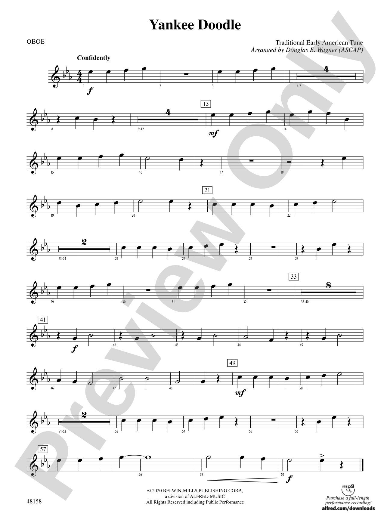Yankee Doodle: Oboe