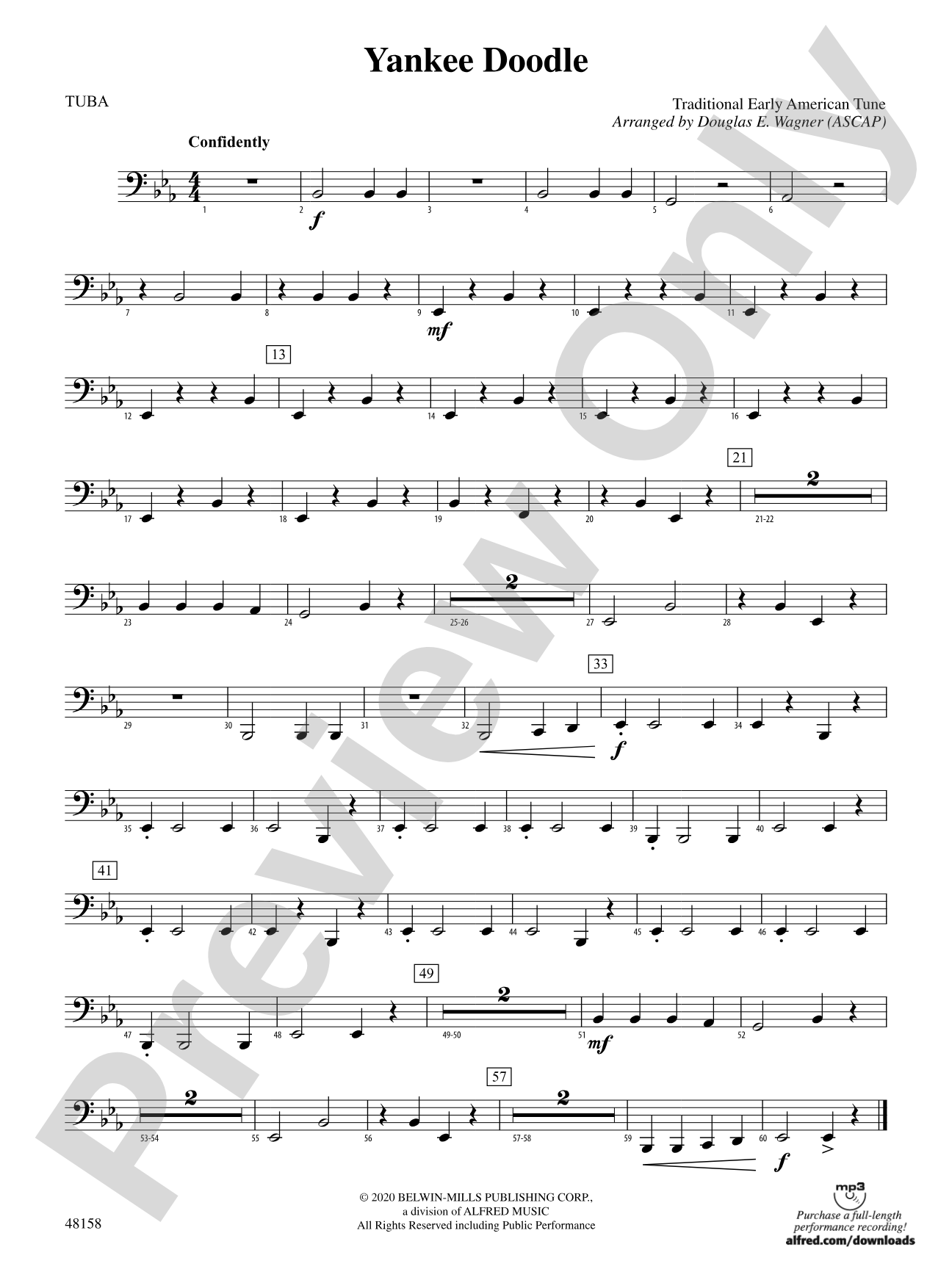 Yankee Doodle: Tuba