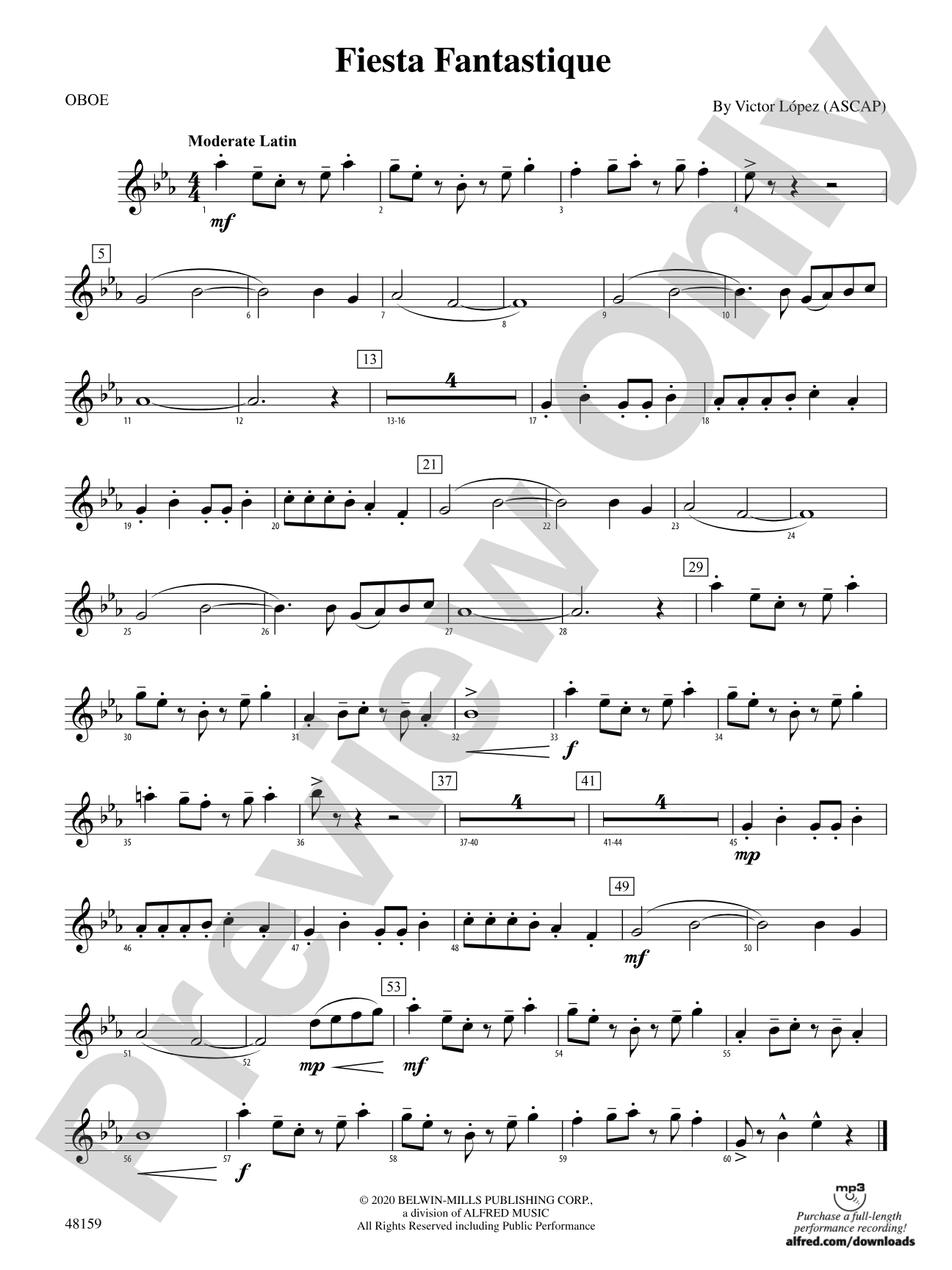 Fiesta Fantastique: Oboe
