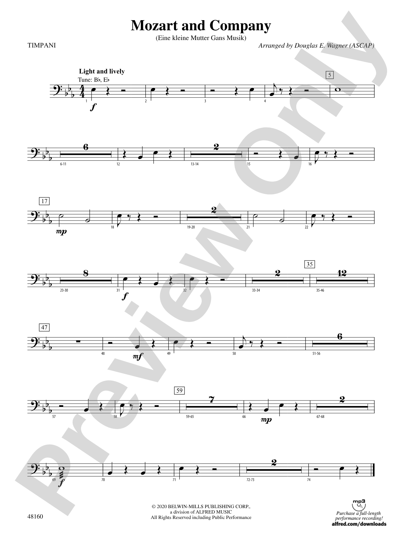 Mozart and Company: Timpani