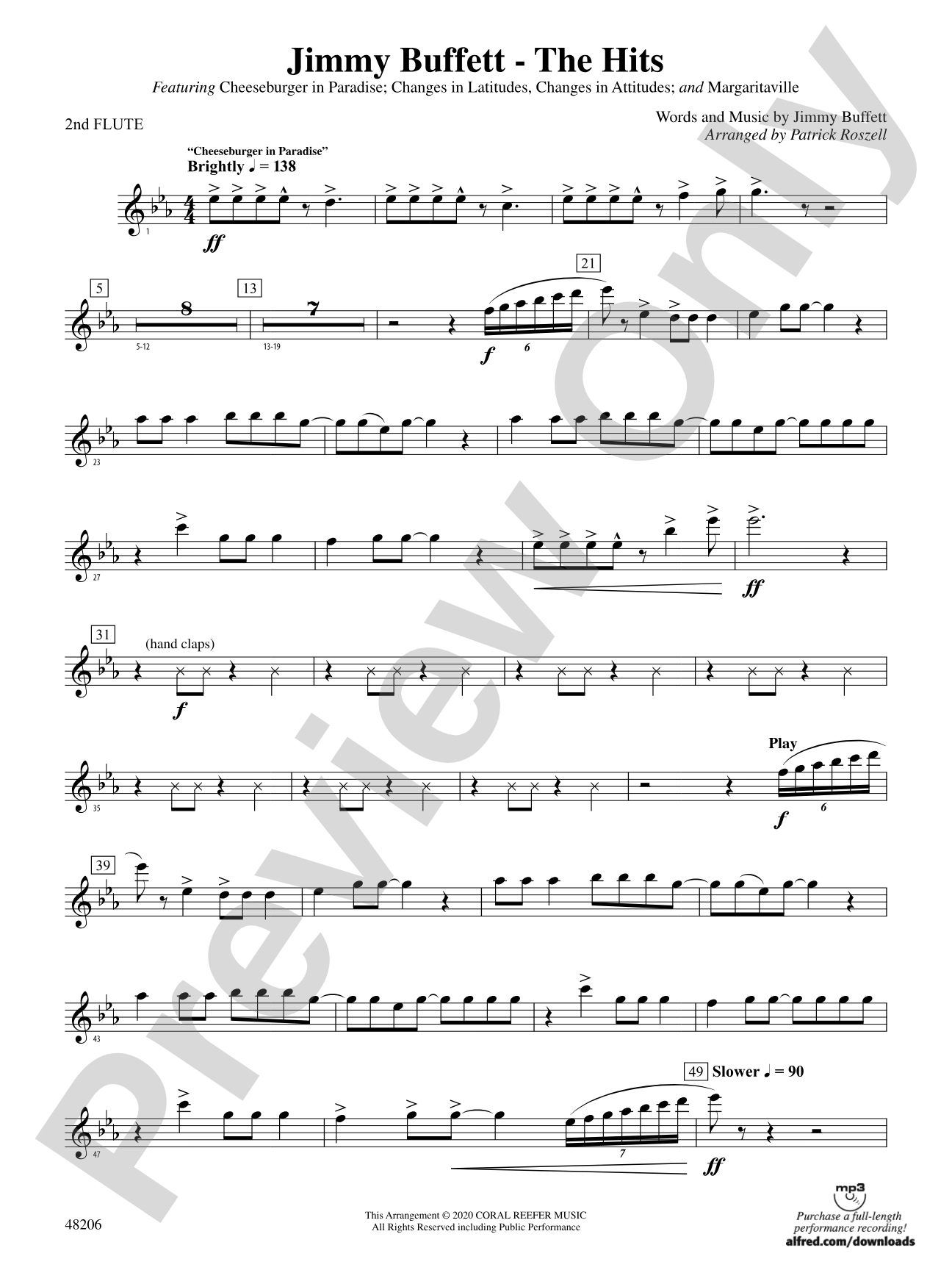 Jimmy Buffett--The Hits: 2nd Flute