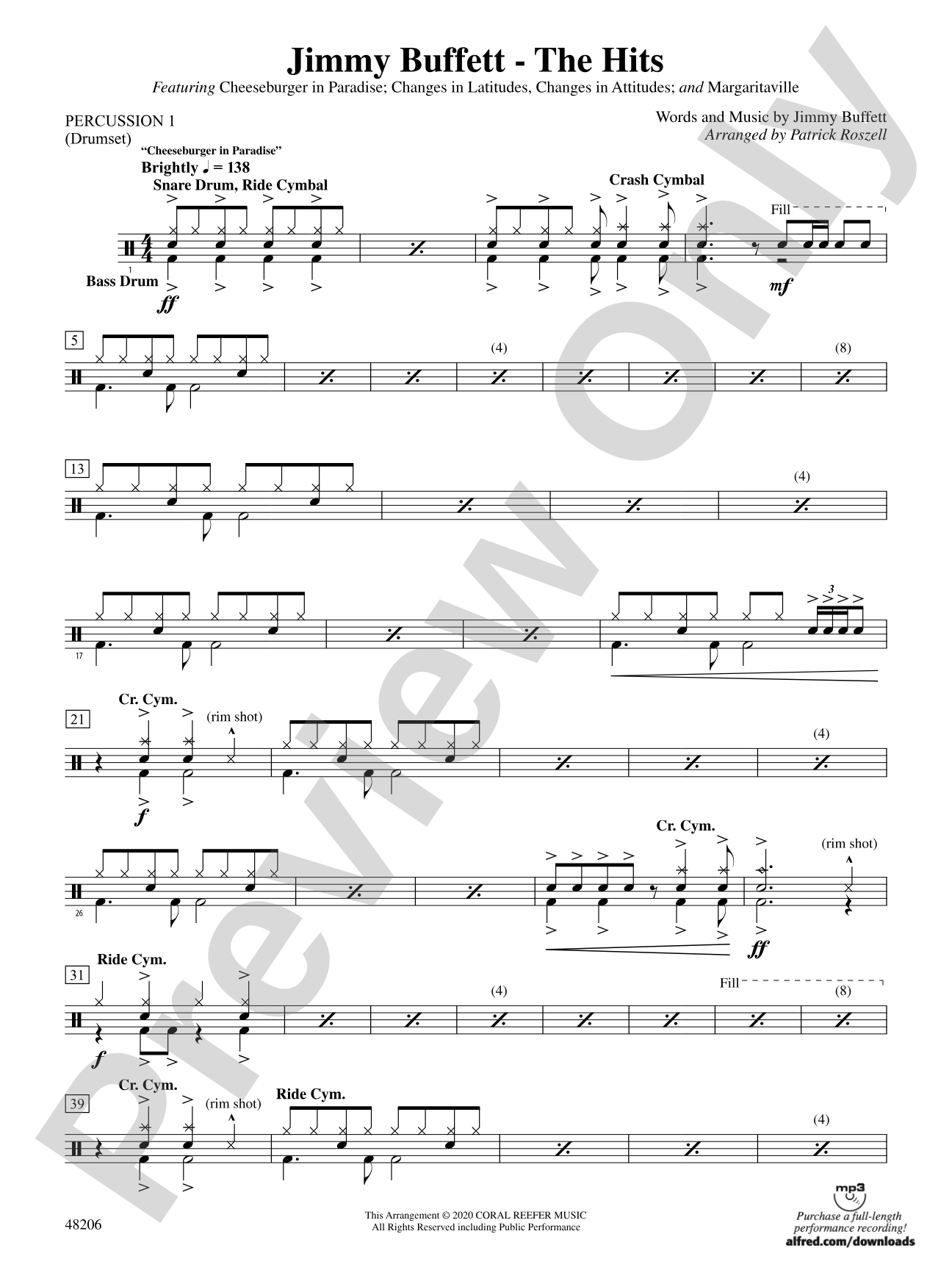 Jimmy Buffett--The Hits: 1st Percussion
