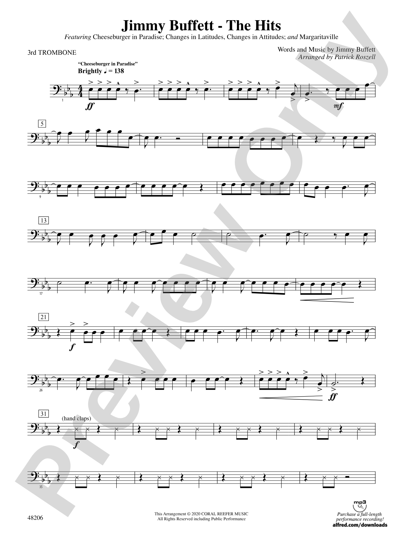 Jimmy Buffett--The Hits: 3rd Trombone