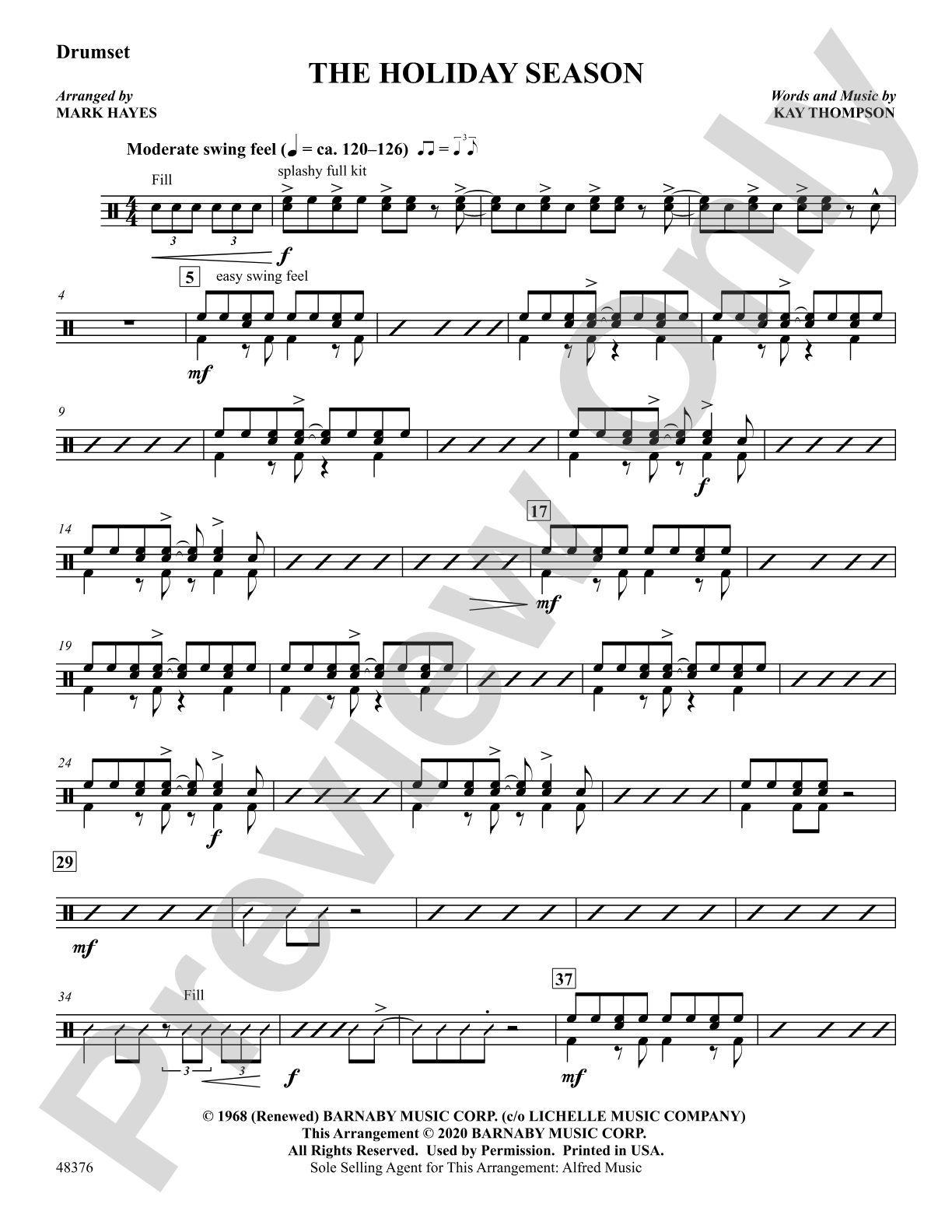 The Holiday Season: Drums