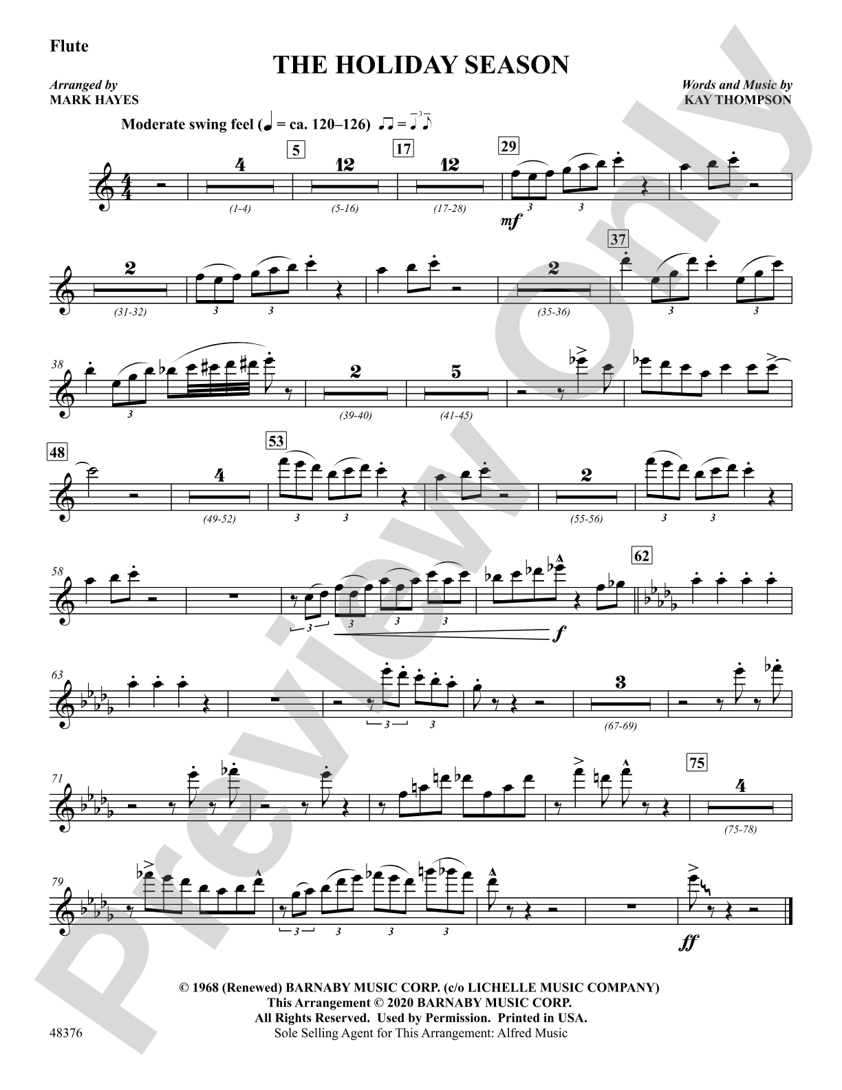 The Holiday Season: Flute