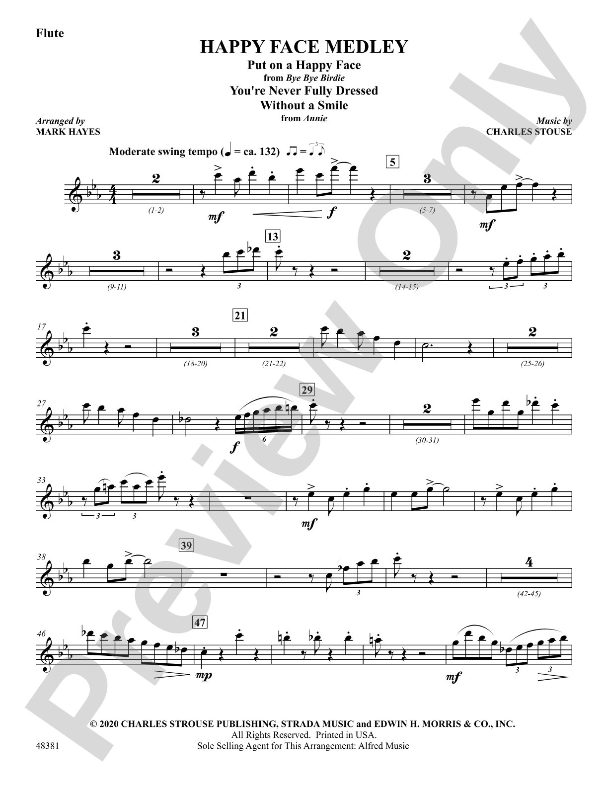 Happy Face Medley: Flute