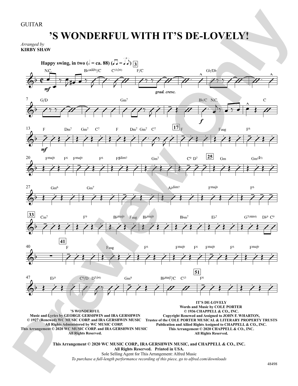 'S Wonderful with It's De-Lovely!: Choral SoundPax
