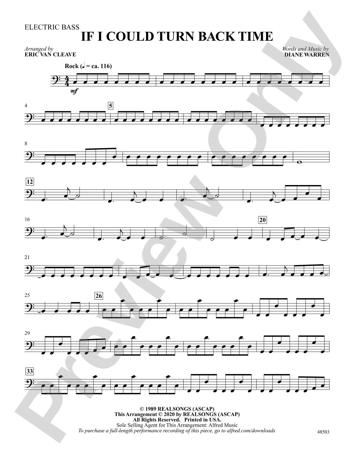 If I Could Turn Back Time: String Bass