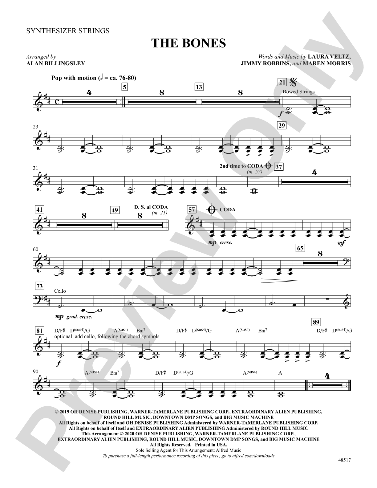The Bones: 2nd Synthesizer