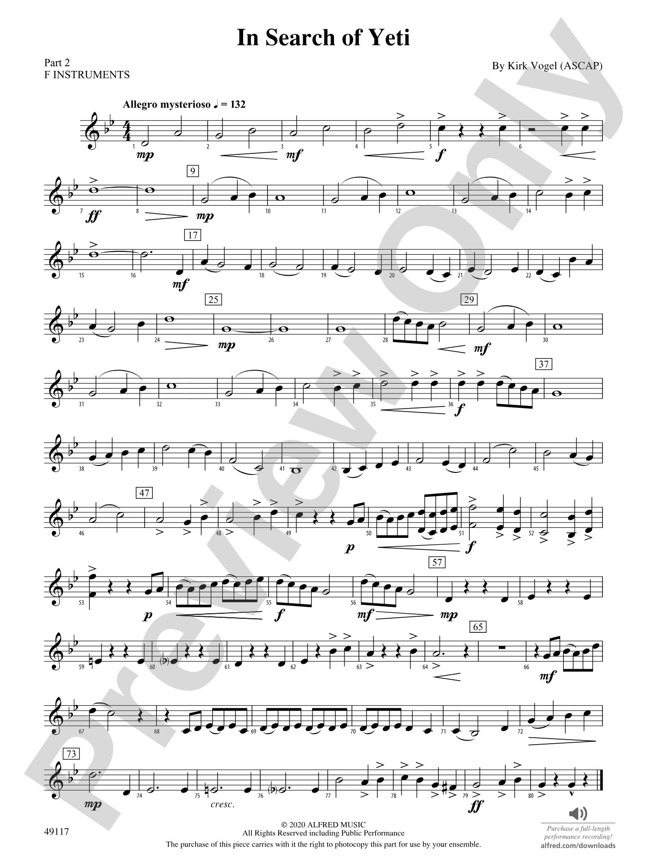 In Search of Yeti: Part 2 - F Instruments