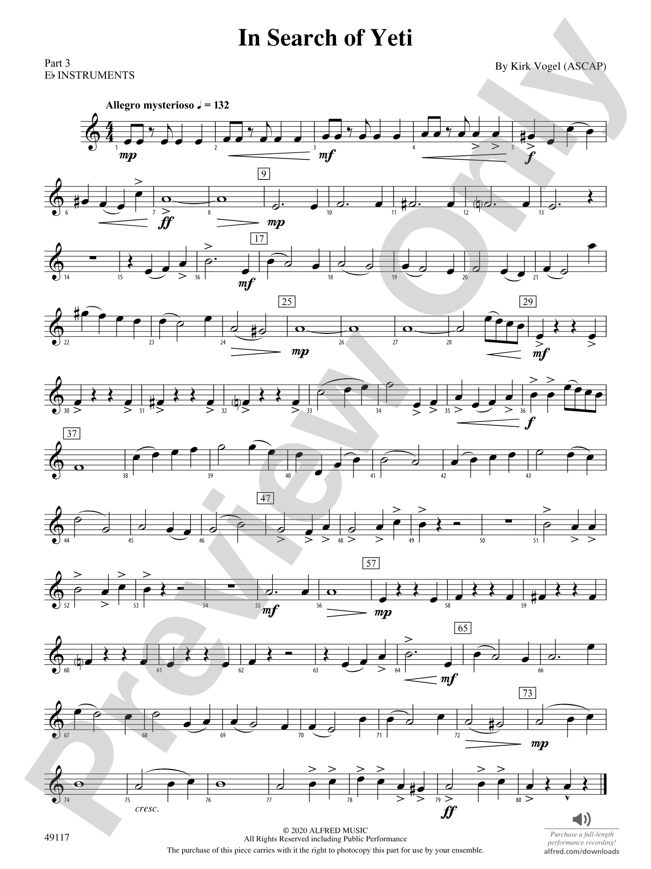 In Search of Yeti: Part 3 - E-flat Instruments