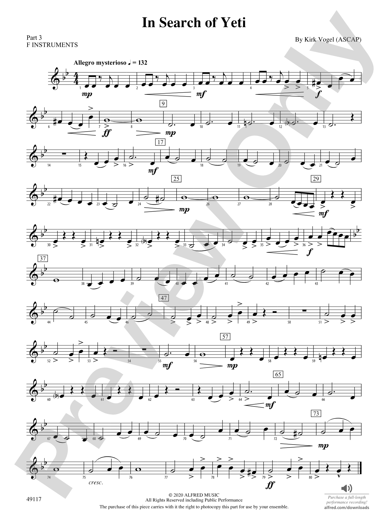 In Search of Yeti: Part 3 - F Instruments