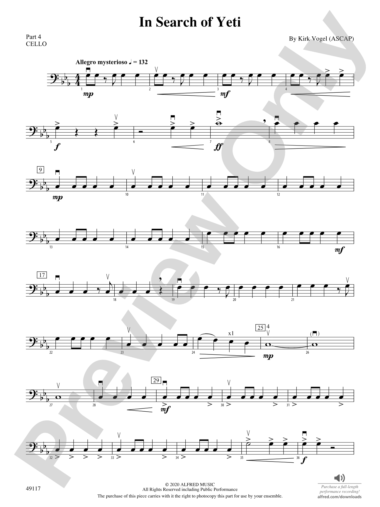 In Search of Yeti: Part 4 - Cello