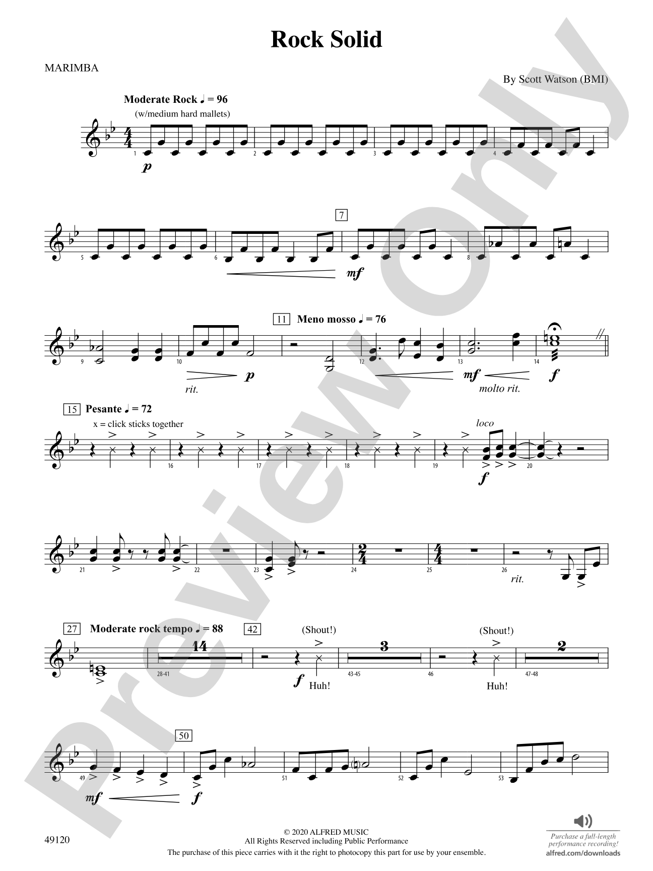 Rock Solid: 2nd Mallet Percussion