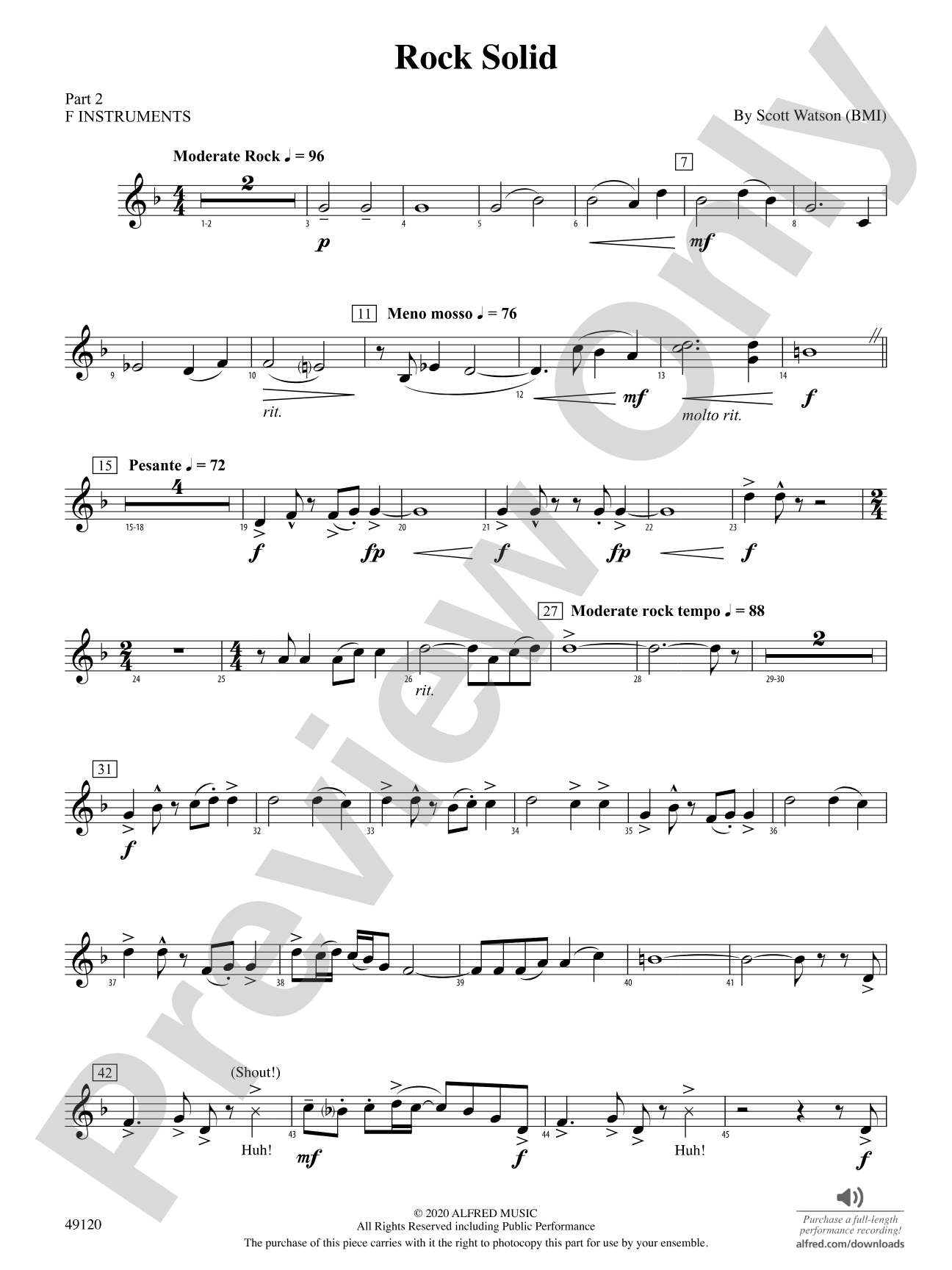 Rock Solid: Part 2 - F Instruments