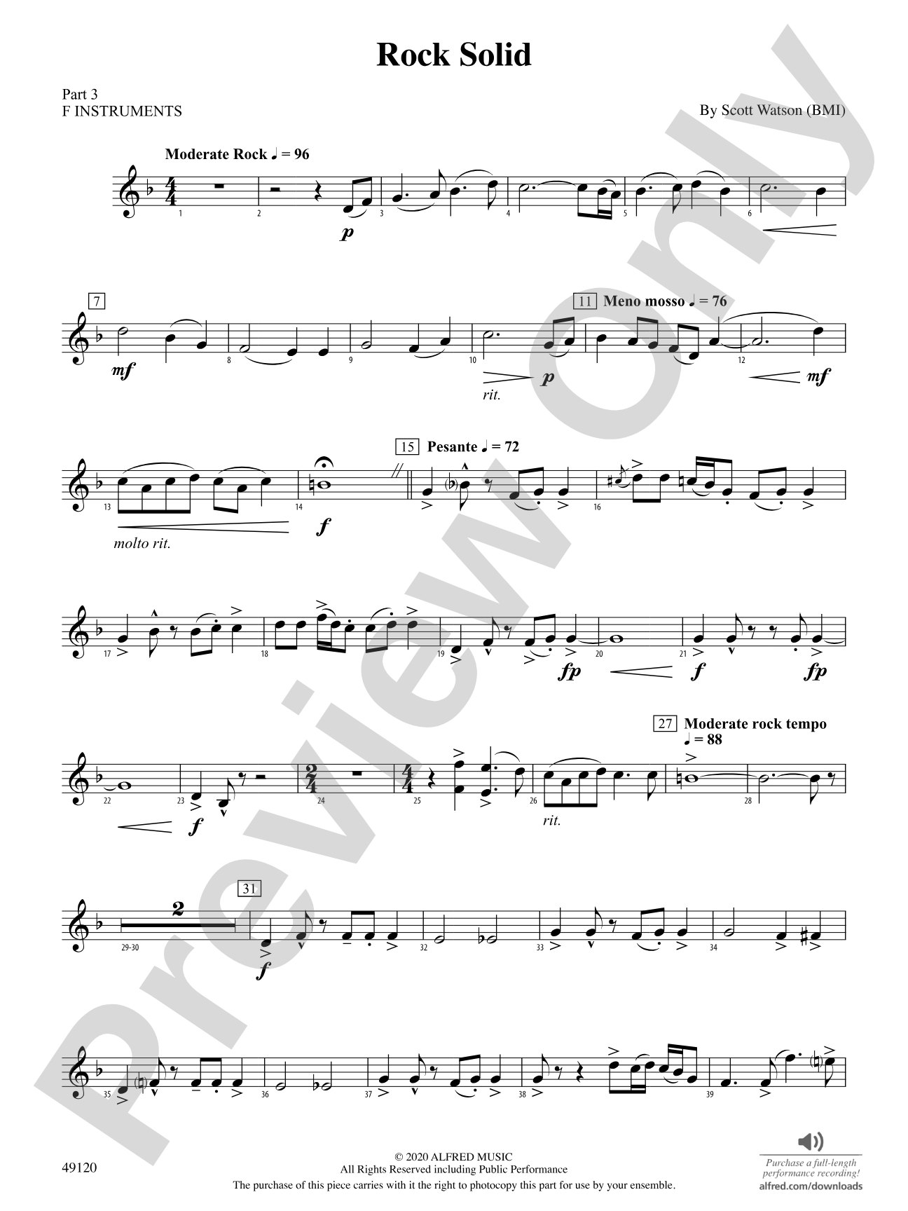 Rock Solid: Part 3 - F Instruments