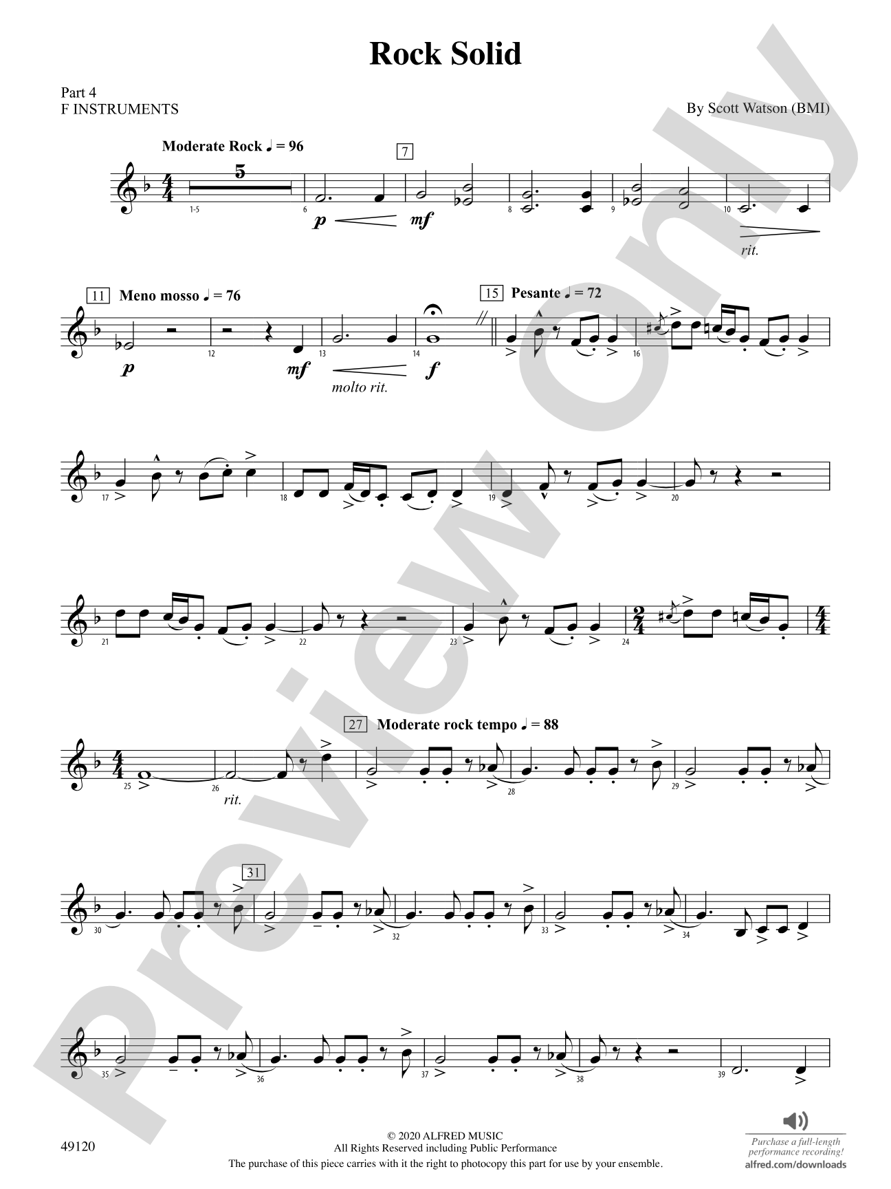 Rock Solid: Part 4 - F Instruments