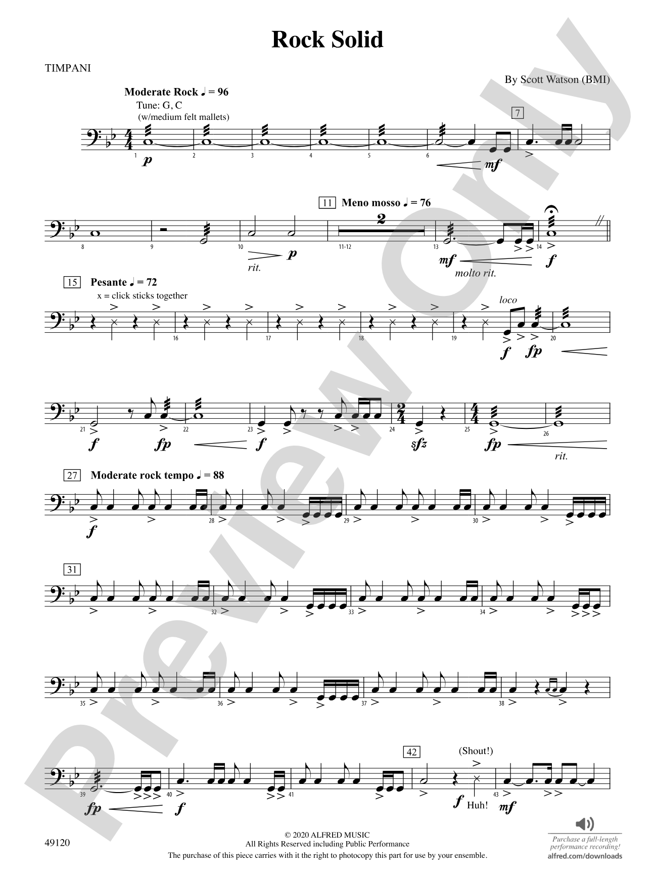 Rock Solid: Timpani