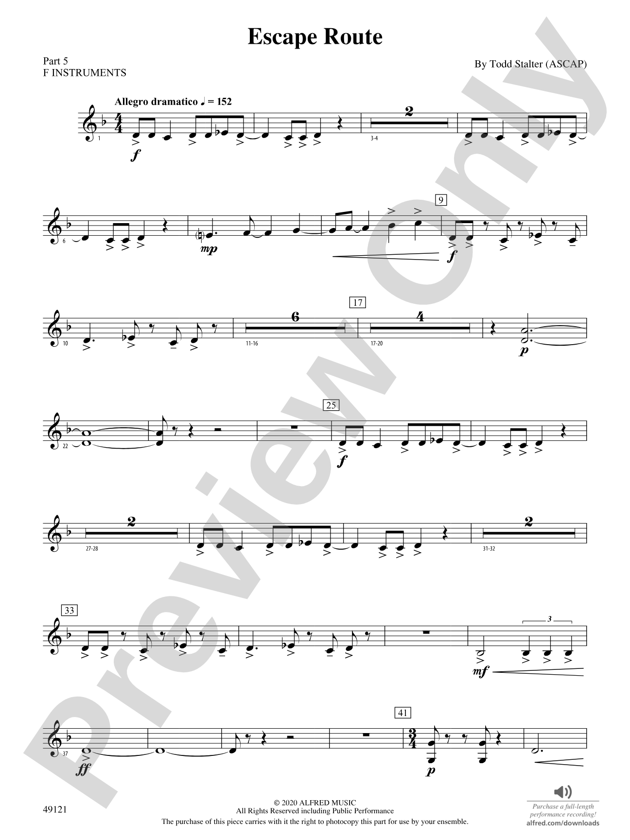 Escape Route: Part 5 - F Instruments