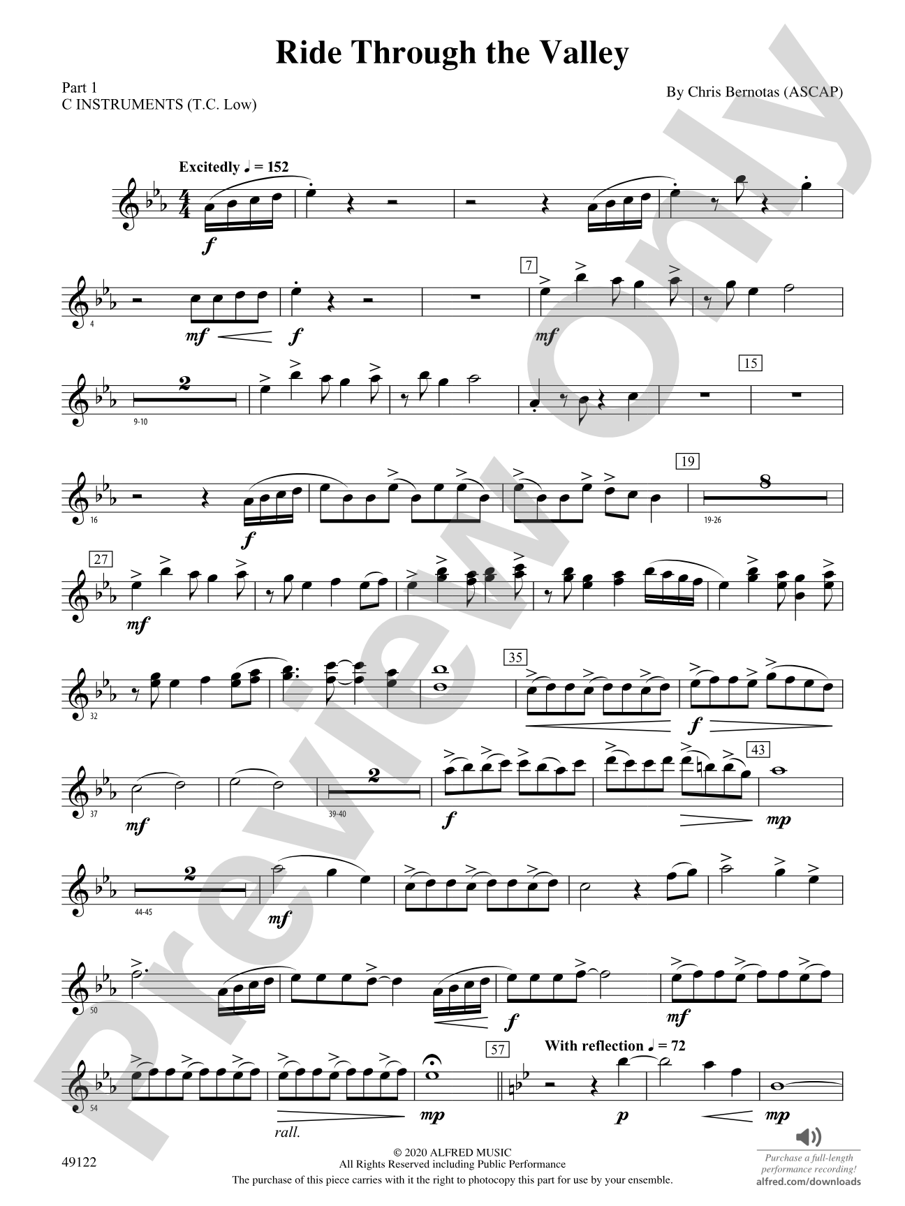 Ride Through the Valley: Part 1 - C Instruments (T.C. Low)