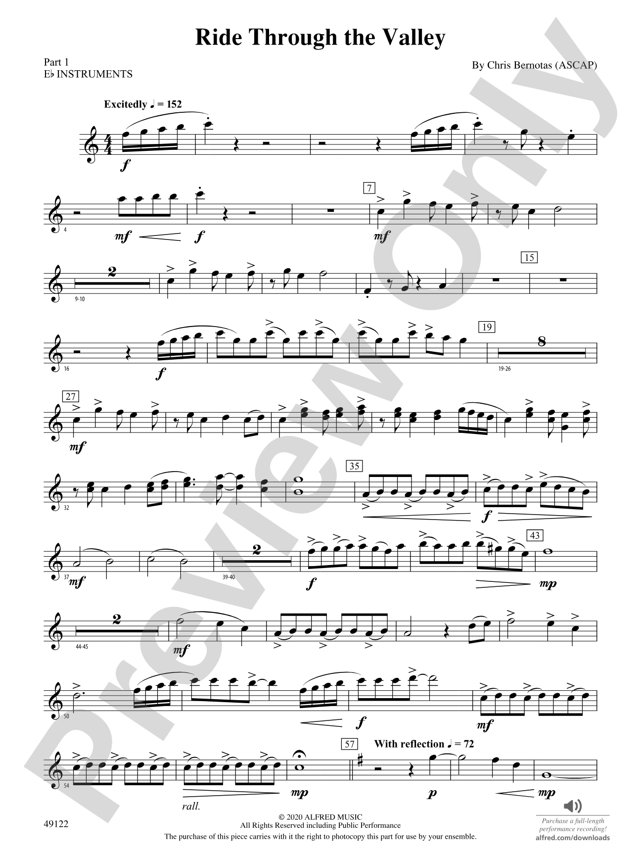 Ride Through the Valley: Part 1 - E-flat Instruments
