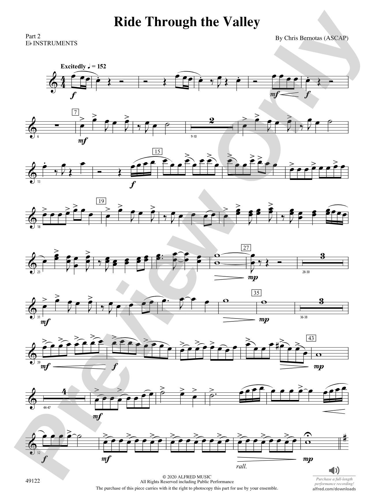 Ride Through the Valley: Part 2 - E-flat Instruments