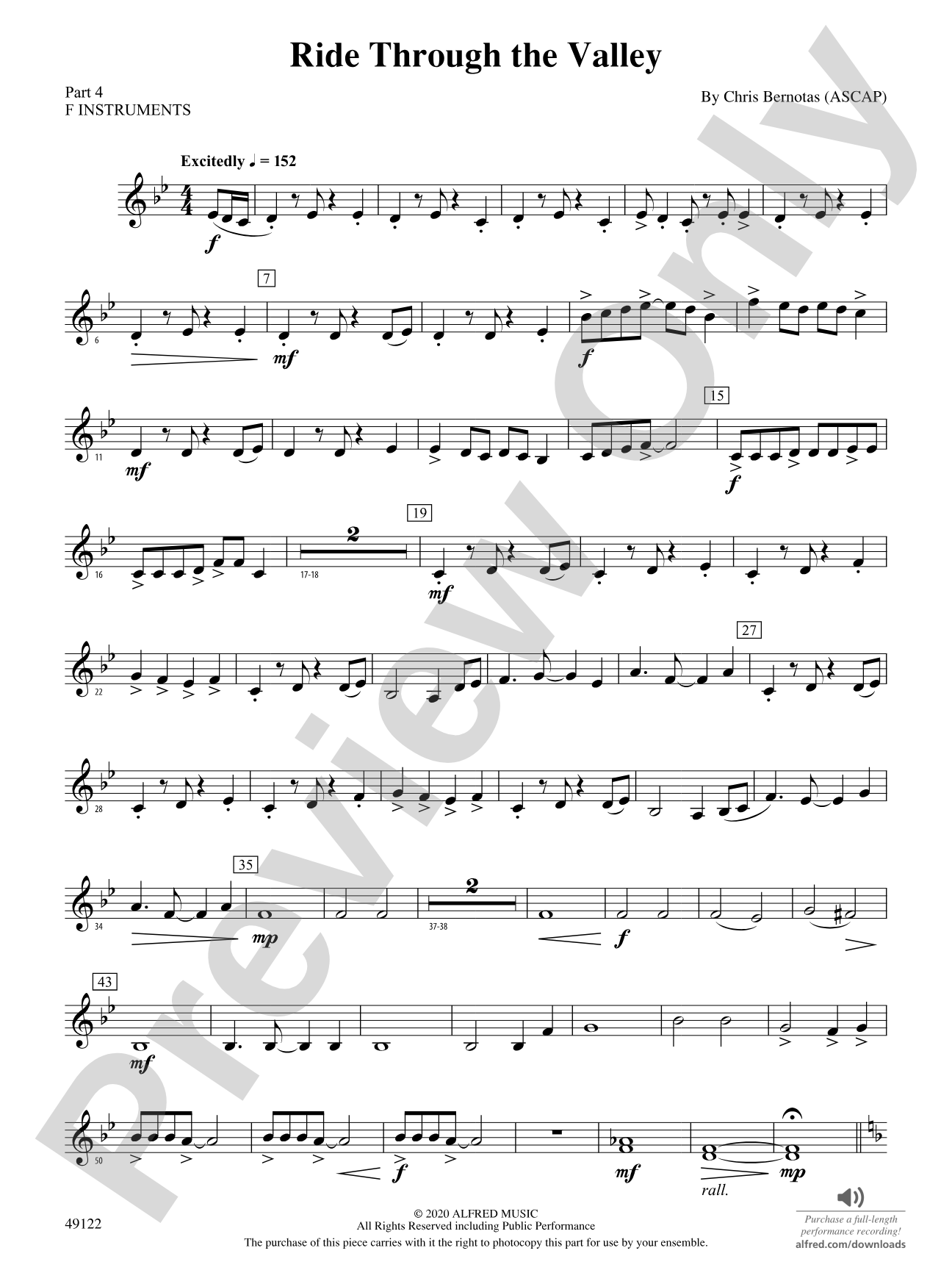 Ride Through the Valley: Part 4 - F Instruments