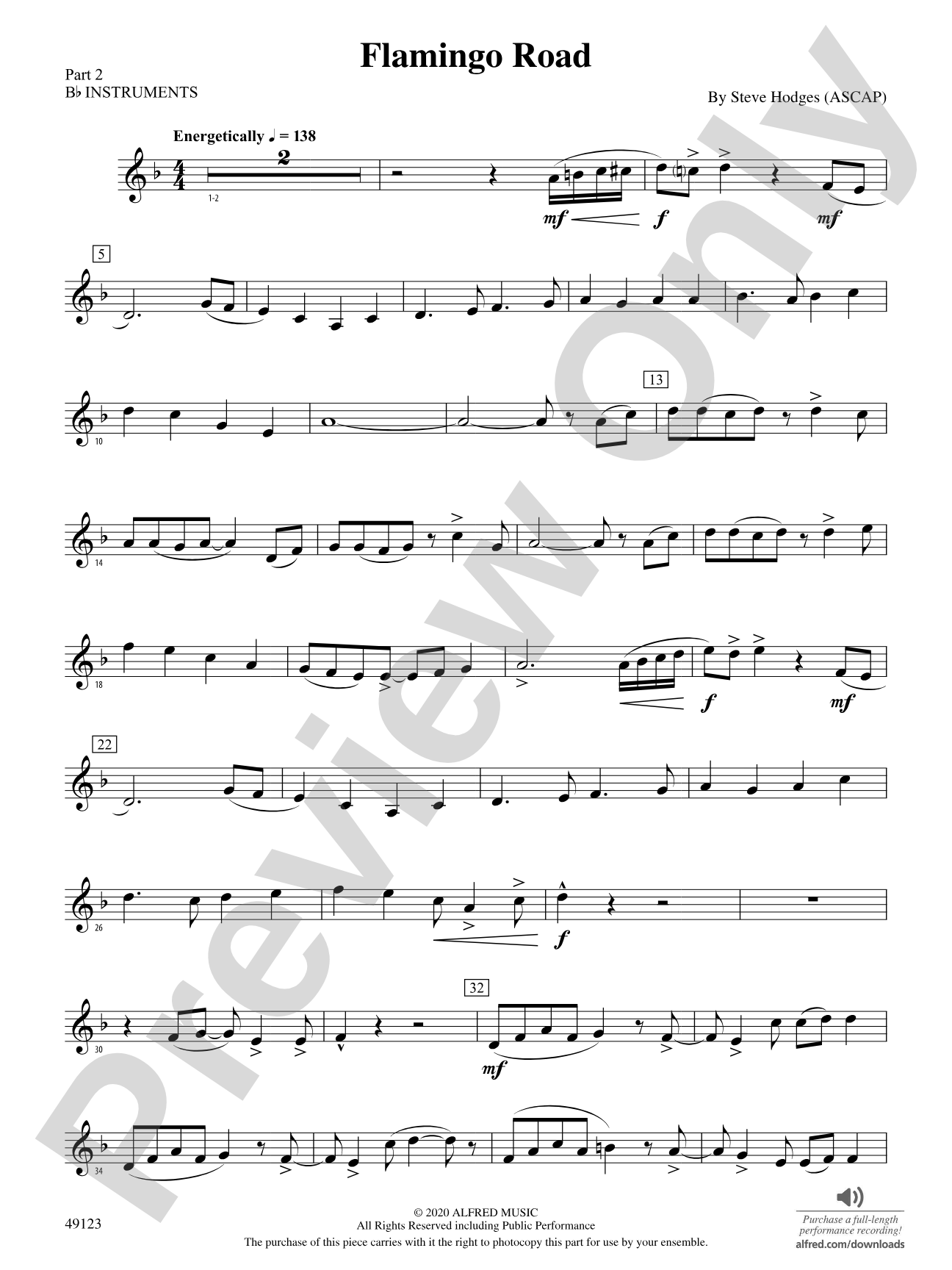 Flamingo Road: Part 2 - B-flat Instruments