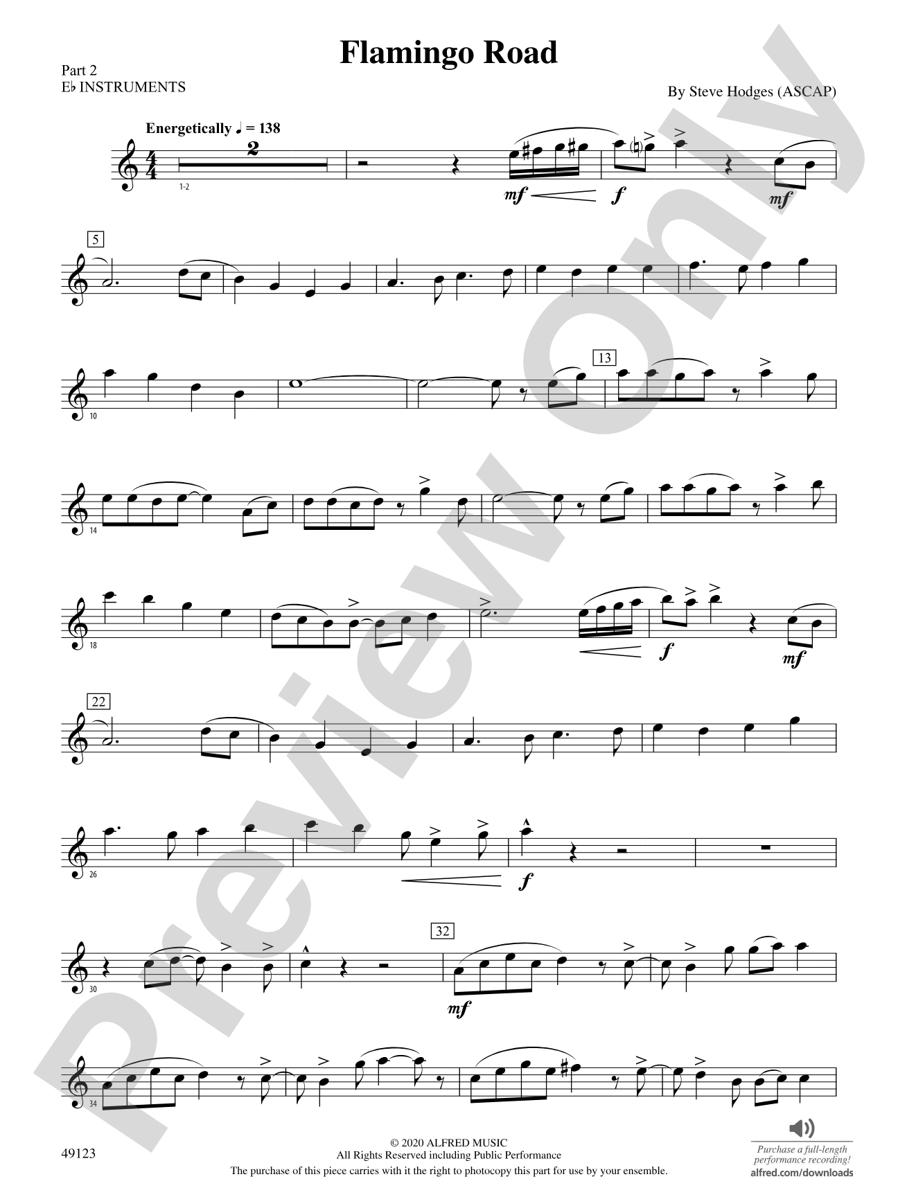 Flamingo Road: Part 2 - E-flat Instruments