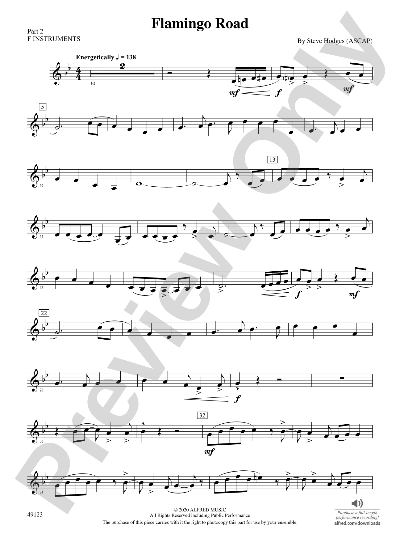 Flamingo Road: Part 2 - F Instruments