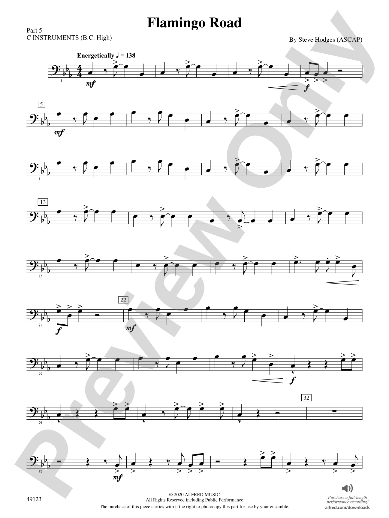 Flamingo Road: Part 5 - C Instruments (B.C. High)