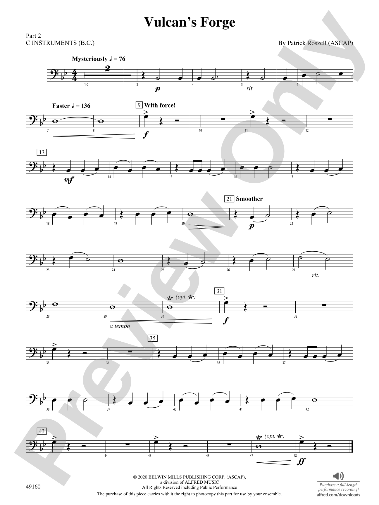 Vulcan's Forge: Part 2 - C Instruments (B.C.)