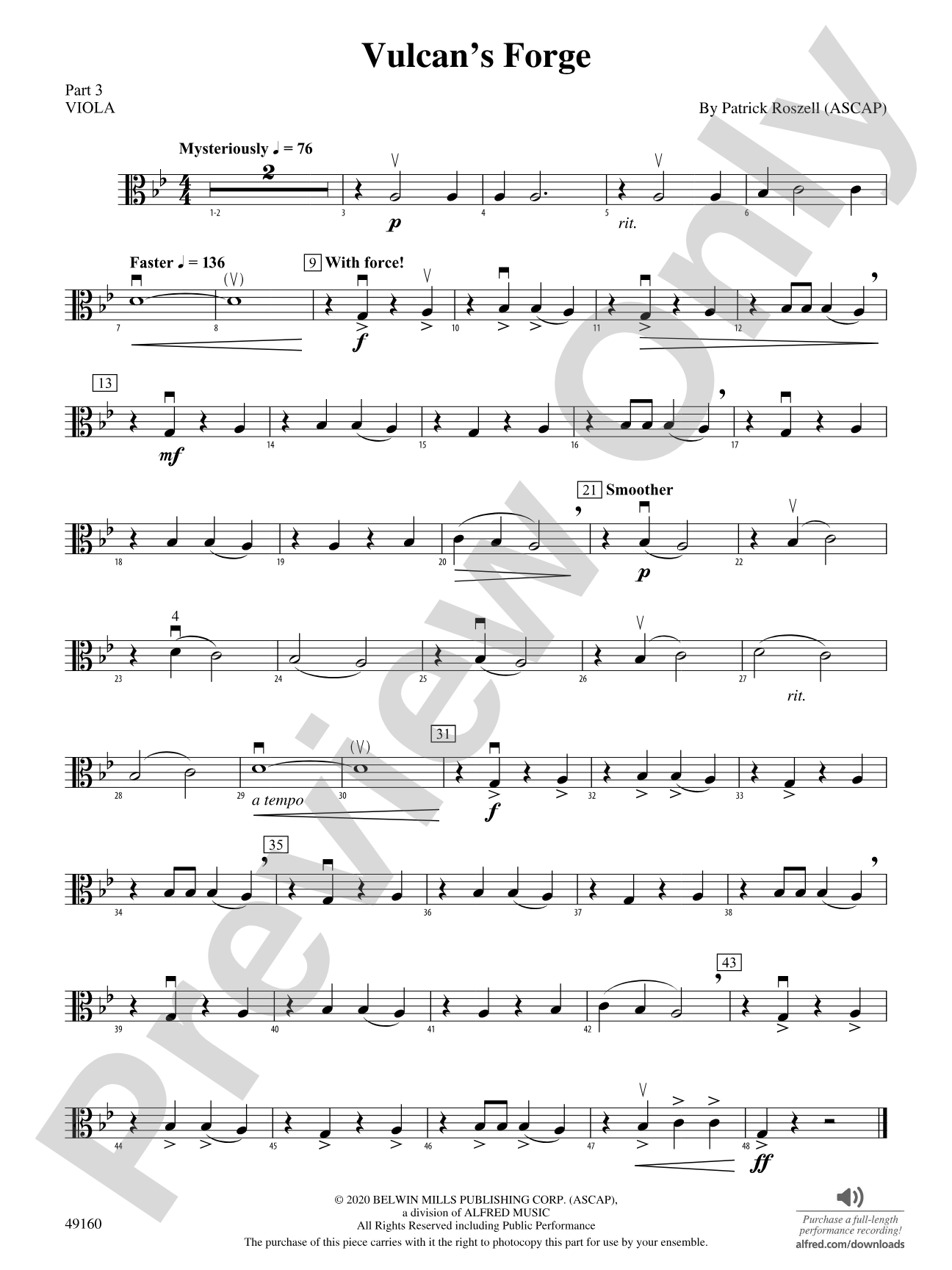 Vulcan's Forge: Part 3 - Viola