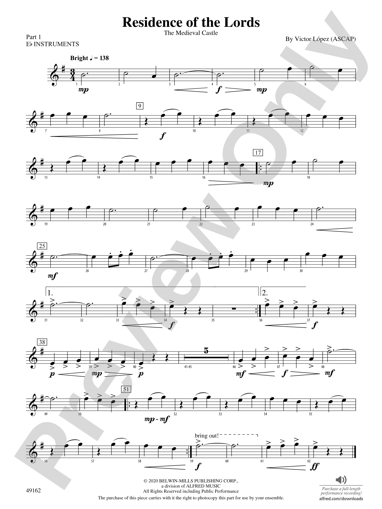 Residence of the Lords: Part 1 - E-flat Instruments