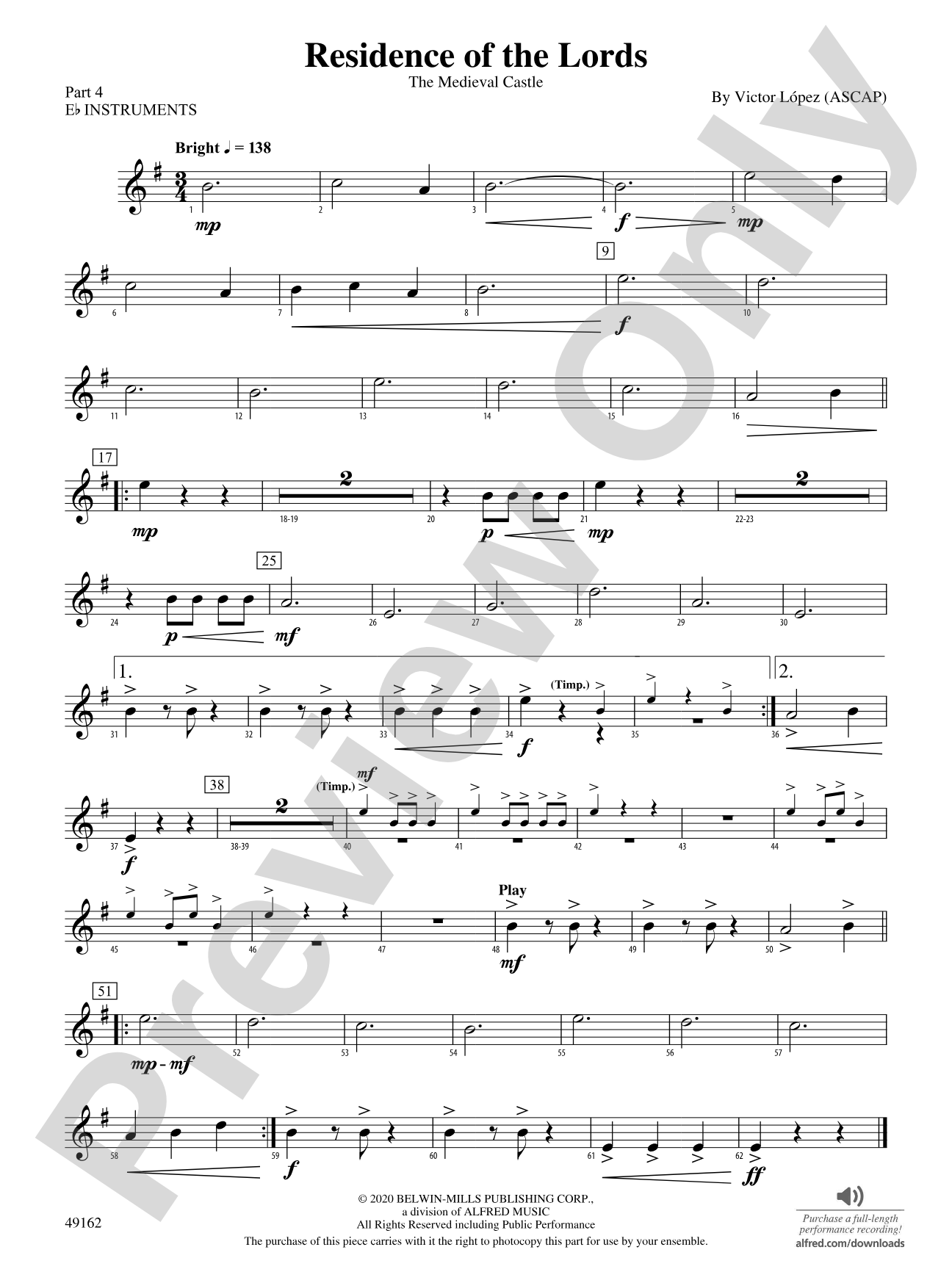 Residence of the Lords: Part 4 - E-flat Instruments