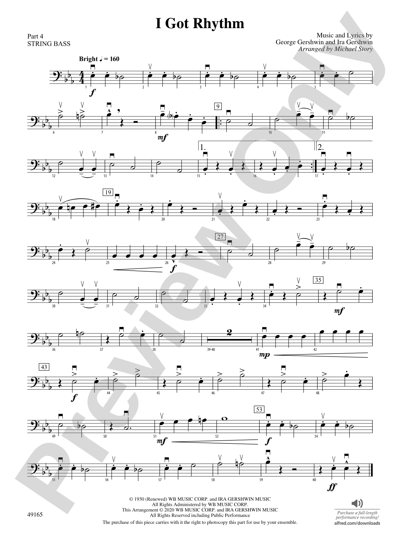I Got Rhythm: Part 4 - String Bass