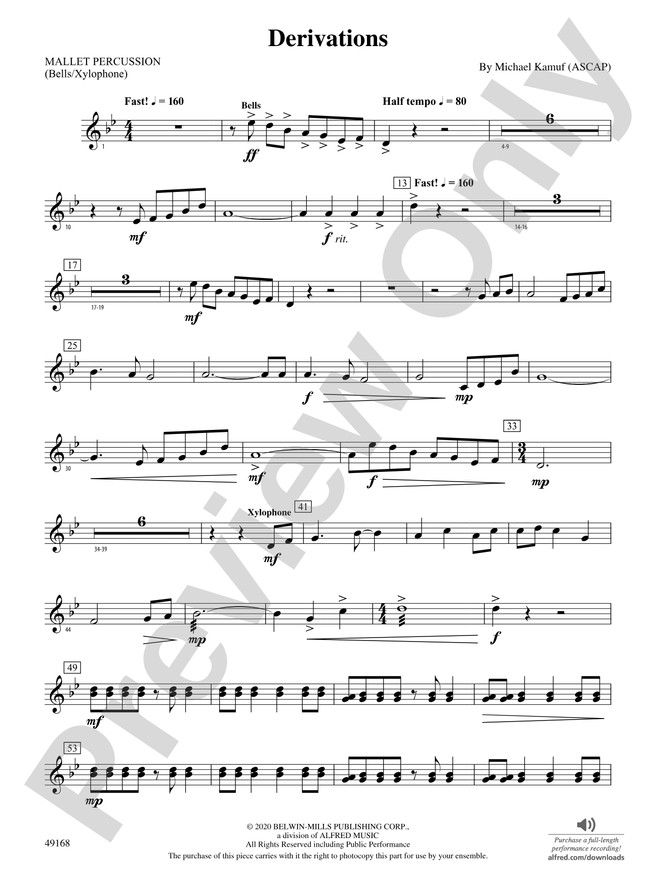 Derivations: Mallets