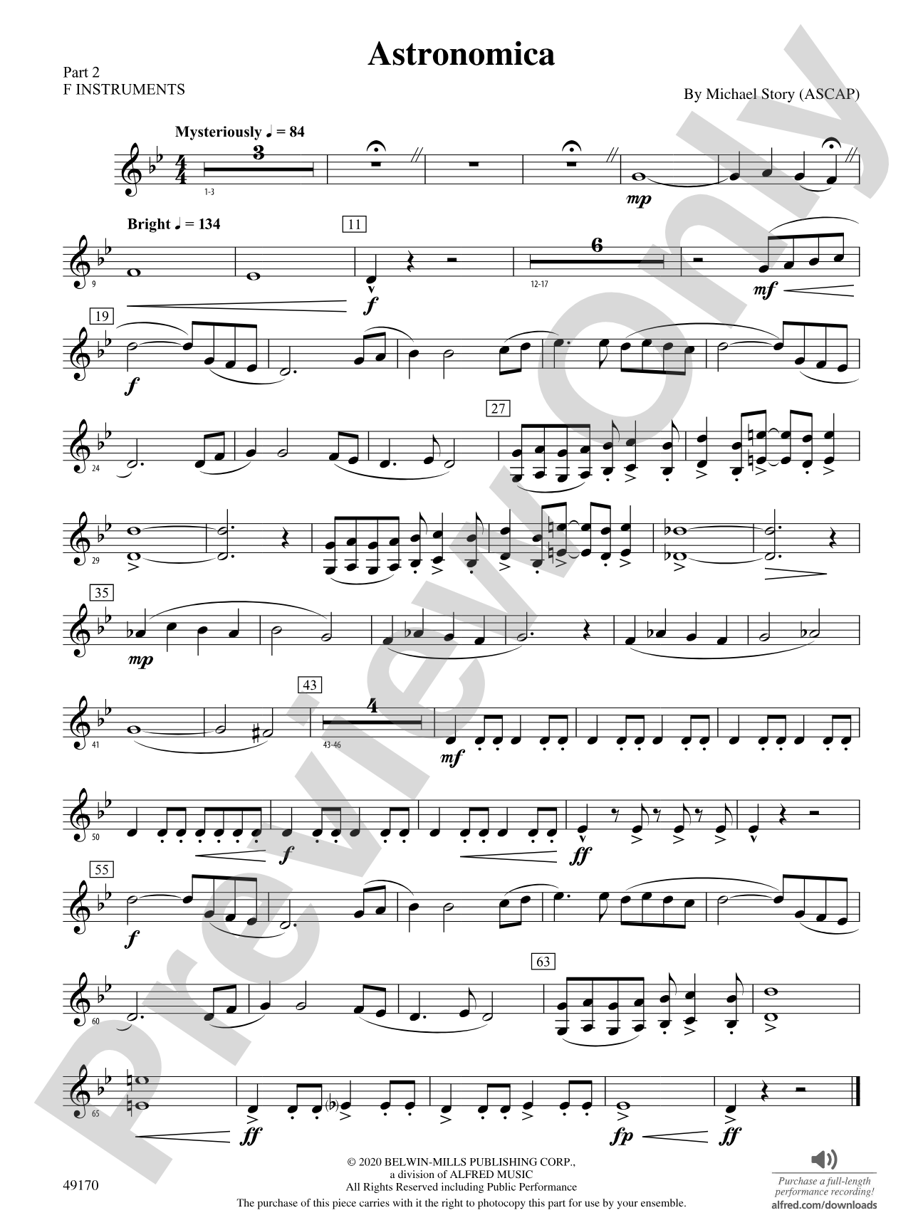 Astronomica: Part 2 - F Instruments