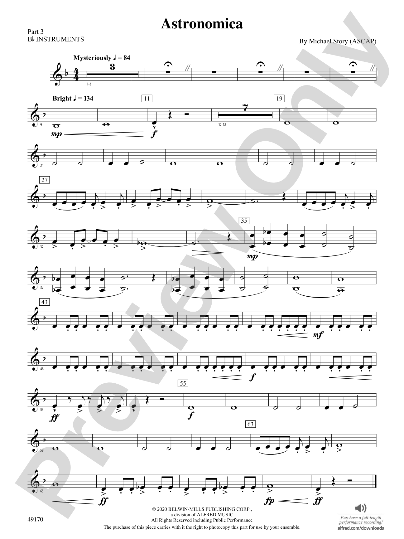 Astronomica: Part 3 - B-flat Instruments