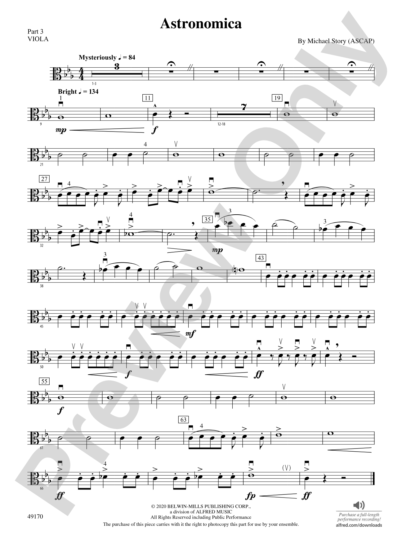 Astronomica: Part 3 - Viola
