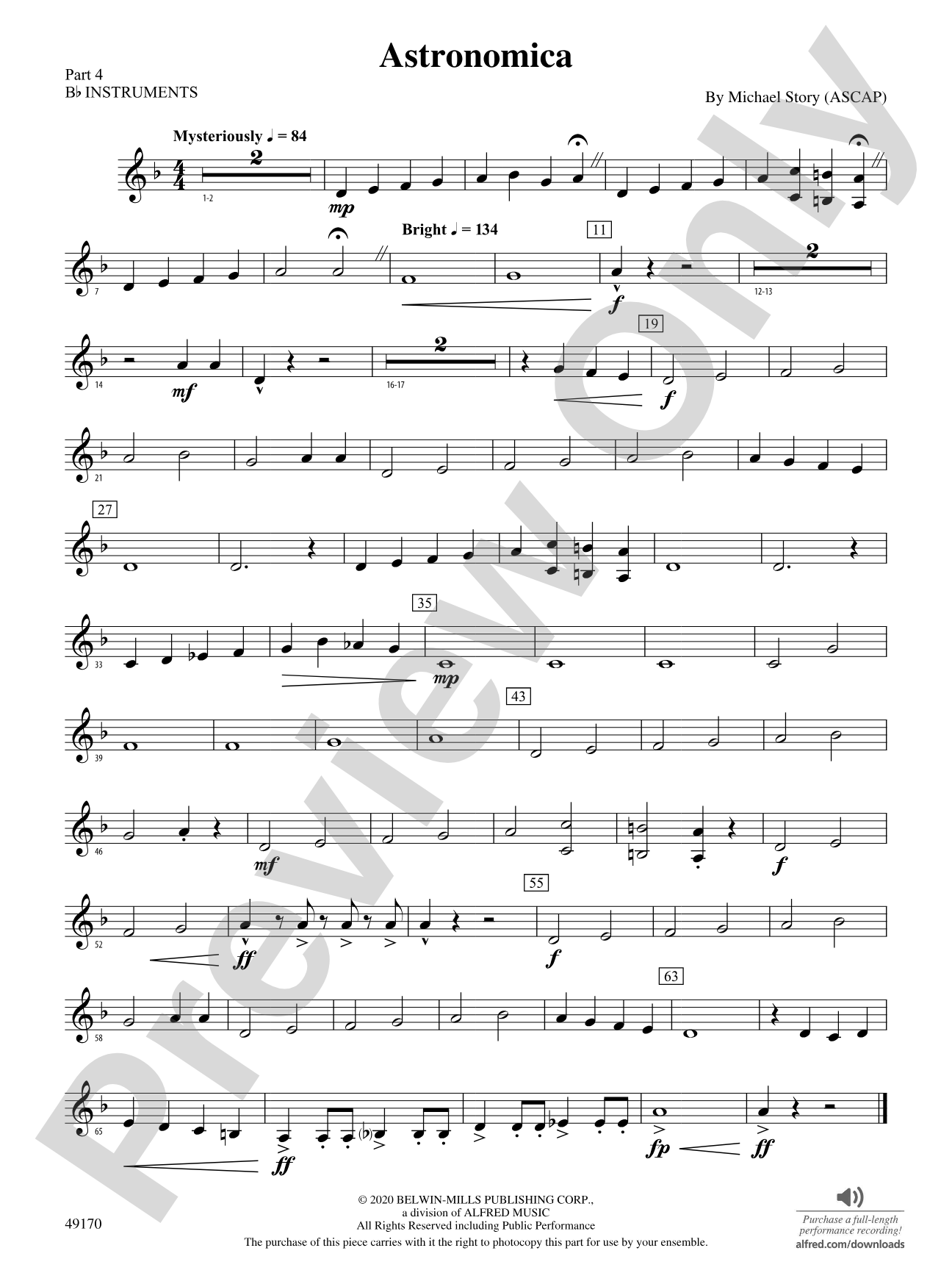 Astronomica: Part 4 - B-flat Instruments