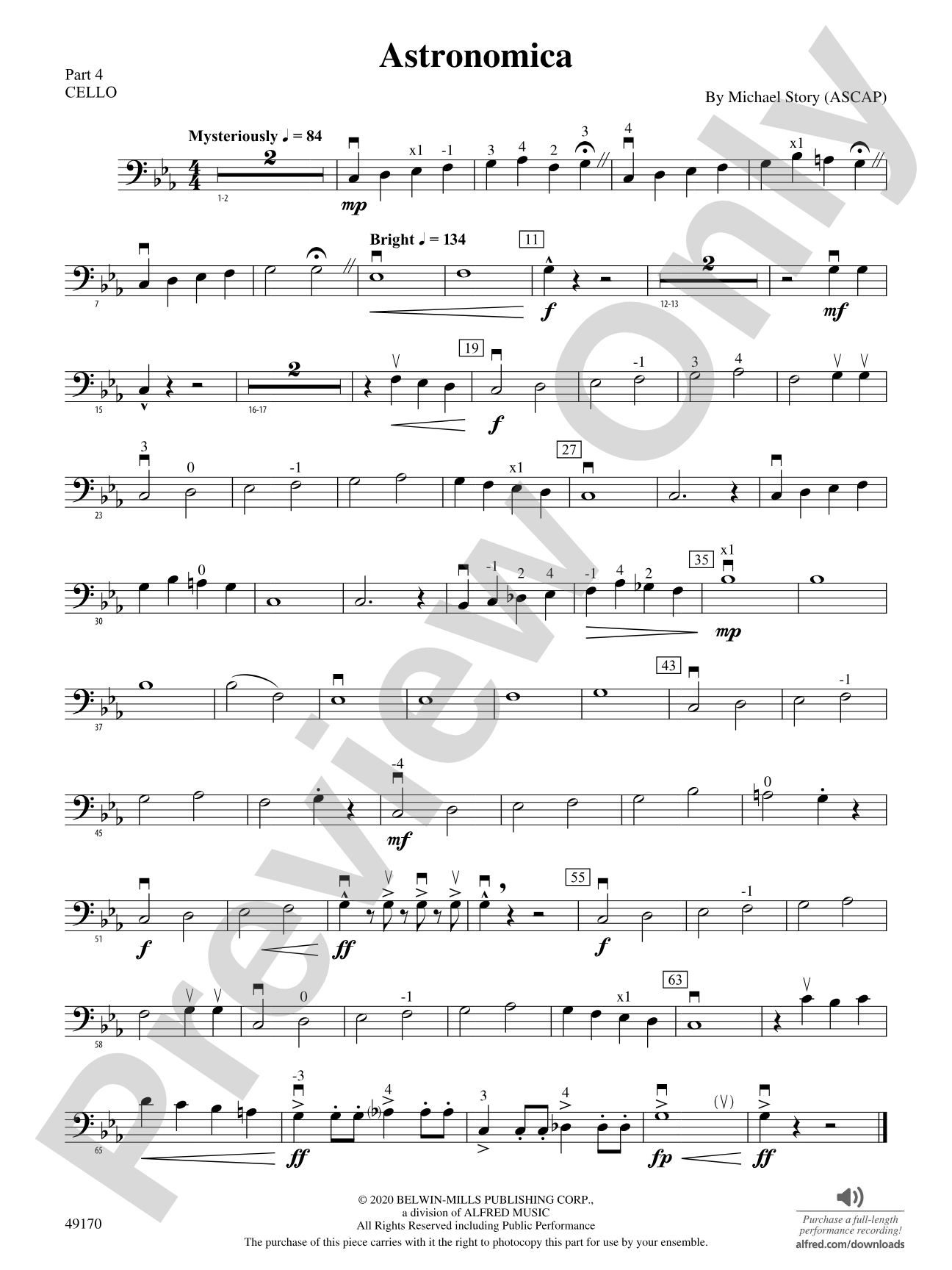 Astronomica: Part 4 - Cello