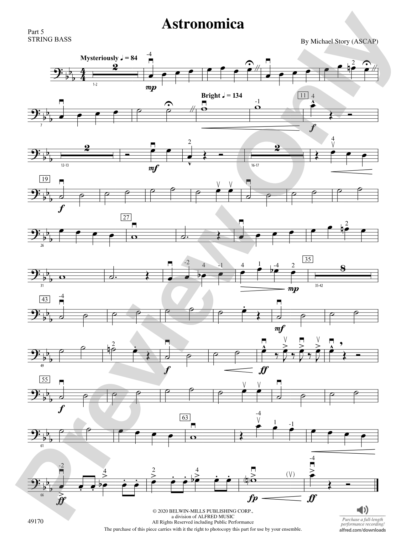 Astronomica: Part 5 - String Bass