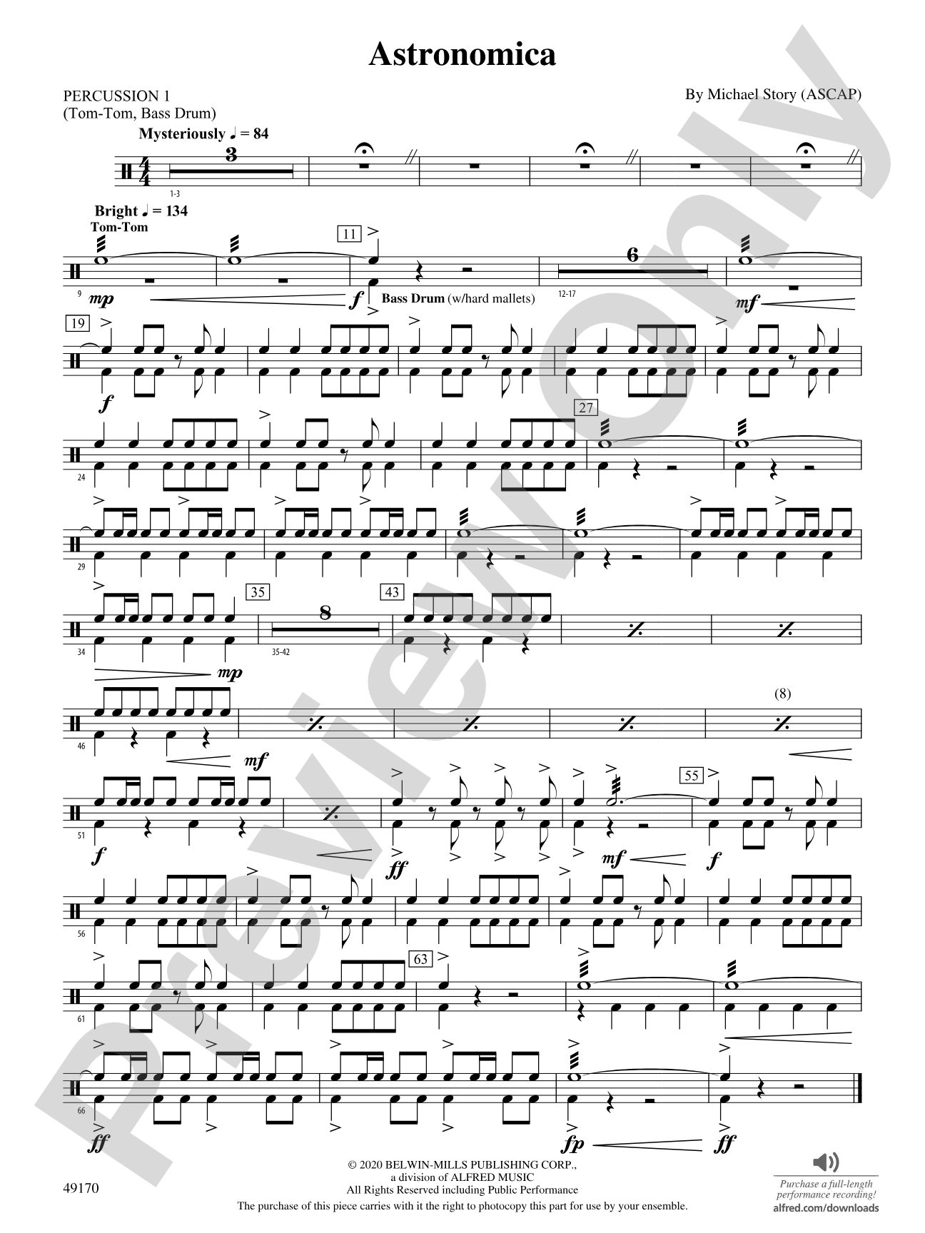 Astronomica: 1st Percussion