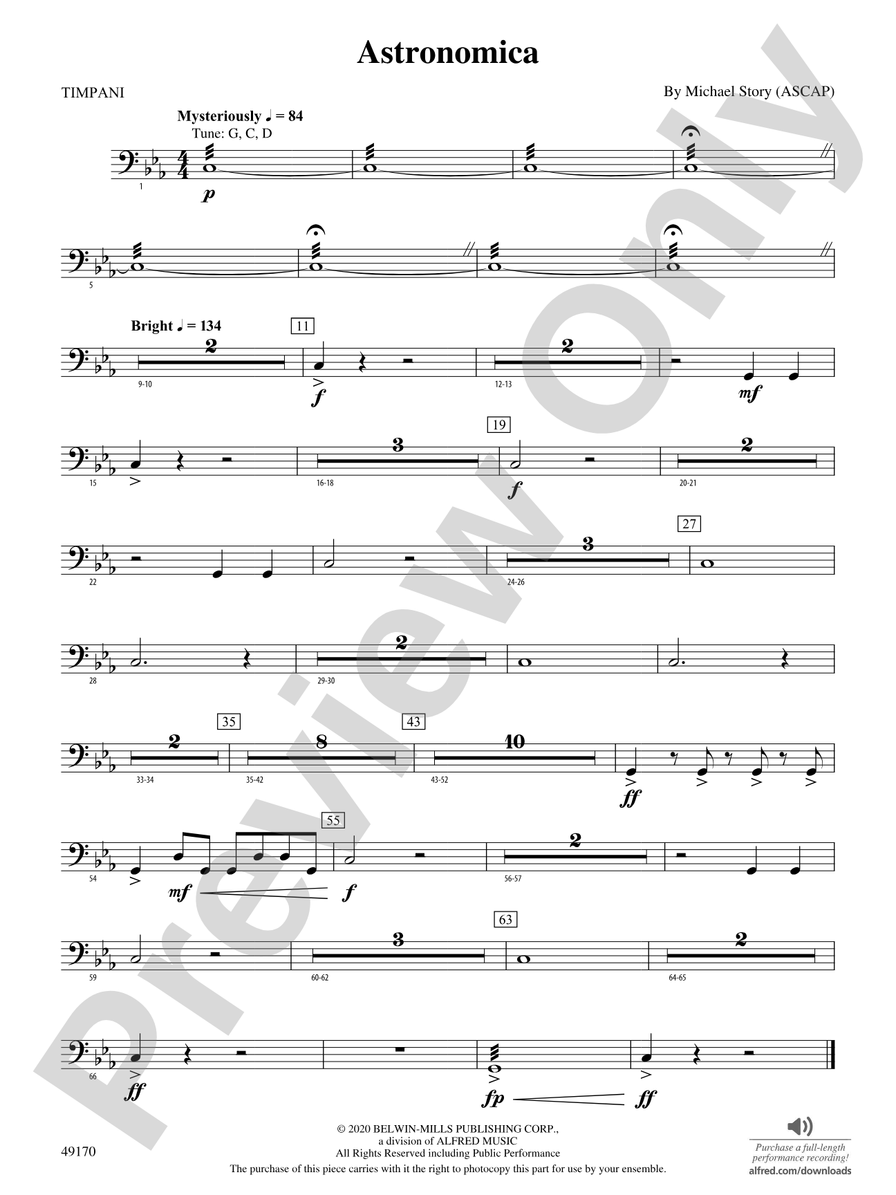 Astronomica: Timpani